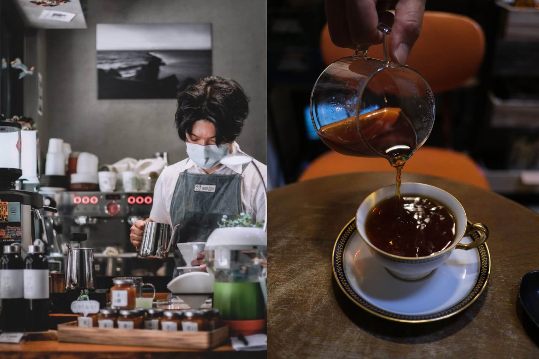 Coffee Sind（左）；弄宅咖啡（右）（圖片來源／各品牌）