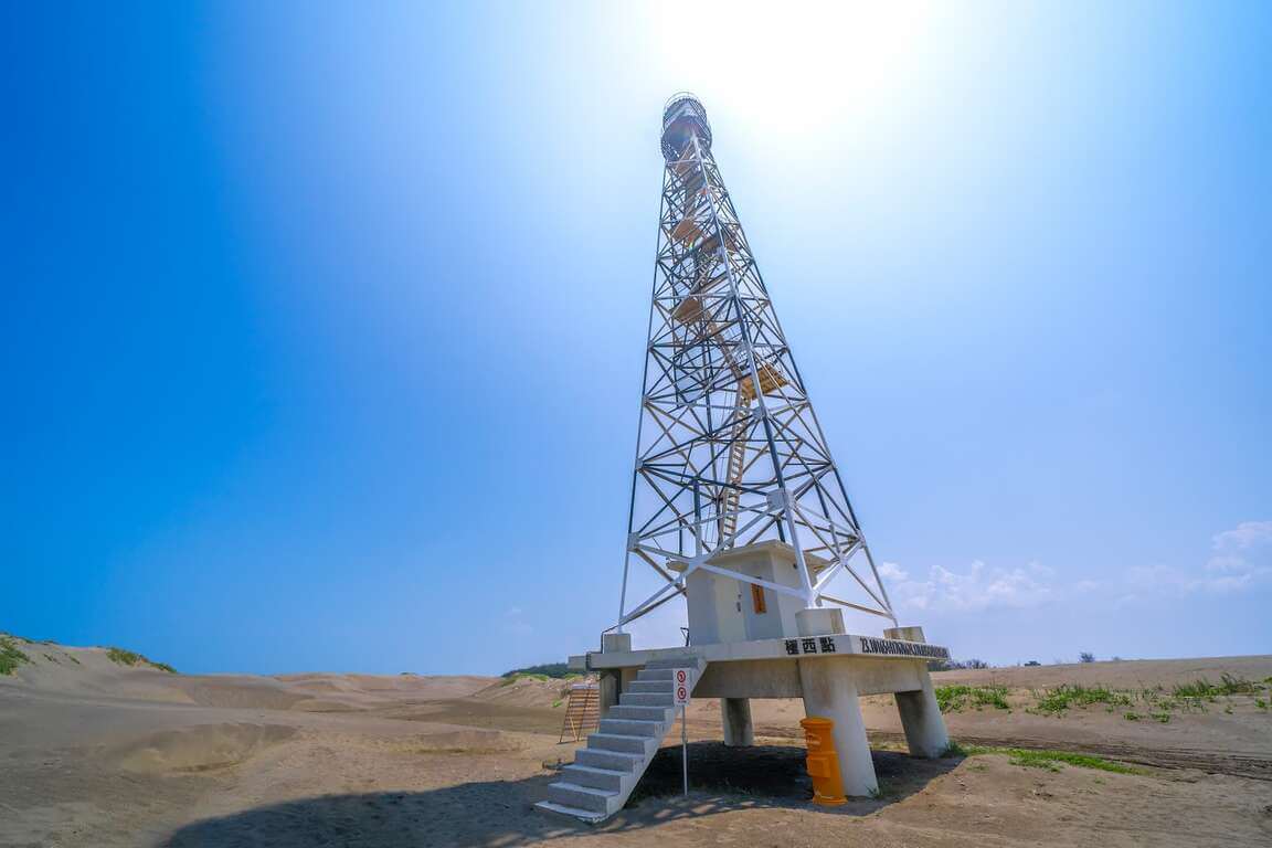 極西點的台南國聖燈塔，則以視野開闊、無光害，適合觀看及拍攝銀河而知名。（圖／雲嘉南濱海國家風景區管理處）