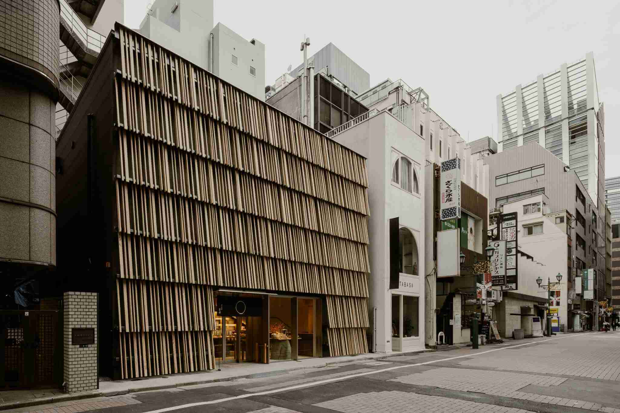 茅乃舍Kayanoya Ginza東京銀座店。圖片來源｜Kengo Kuma and Associates (© Keishin Horikoshi/SS)