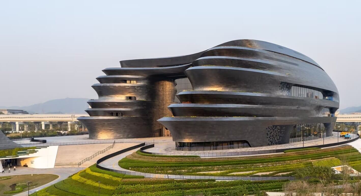 深圳科學技術館。圖片來源｜Virgile Simon Bertrand
