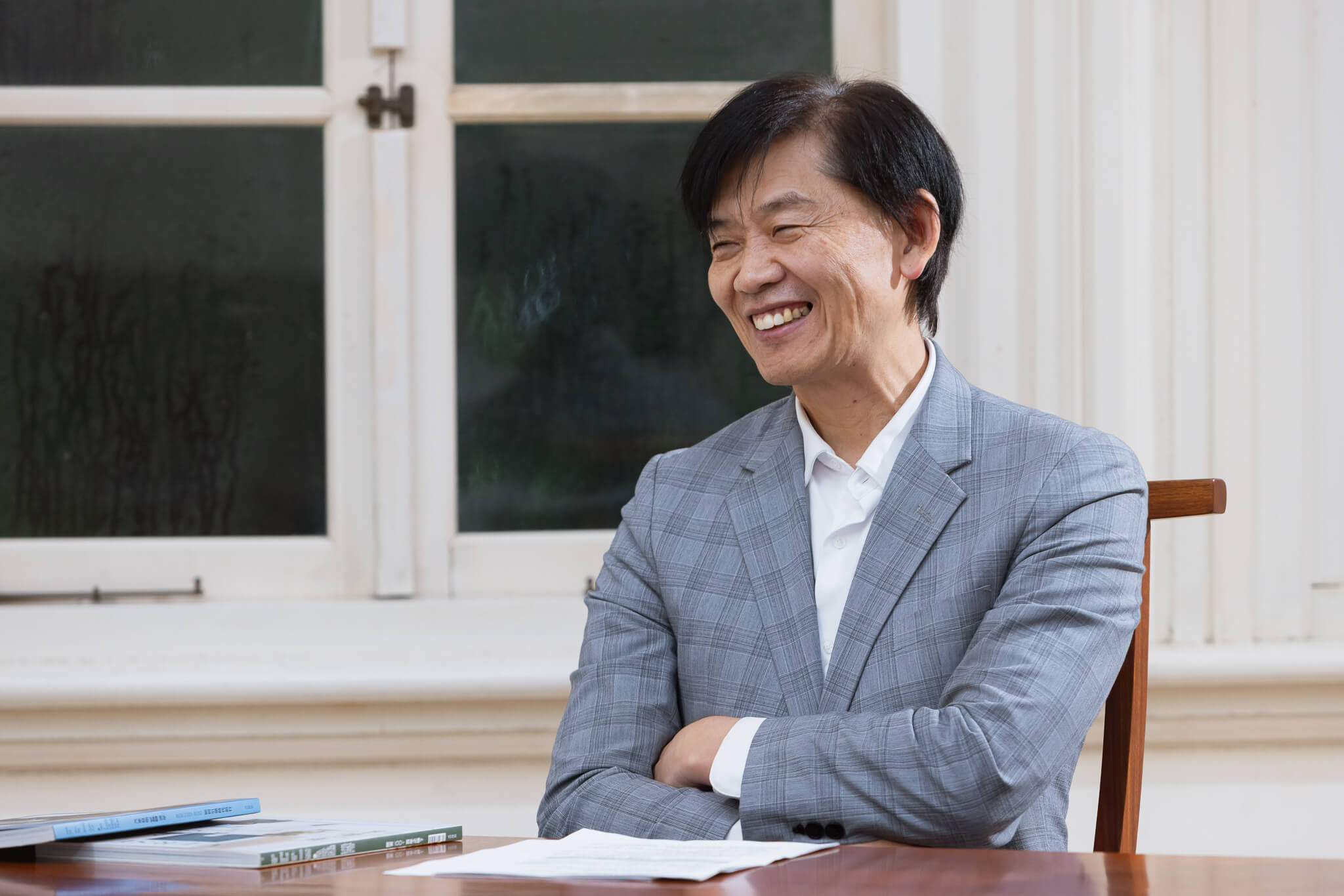 台南市副市長葉澤山。攝影師：簡豪江