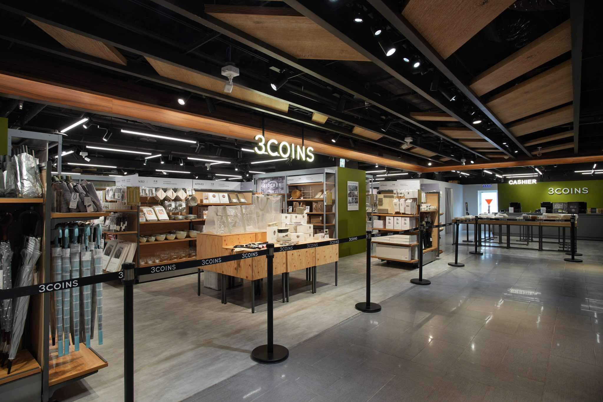 3COINS台灣一號店進駐誠品生活武昌4樓