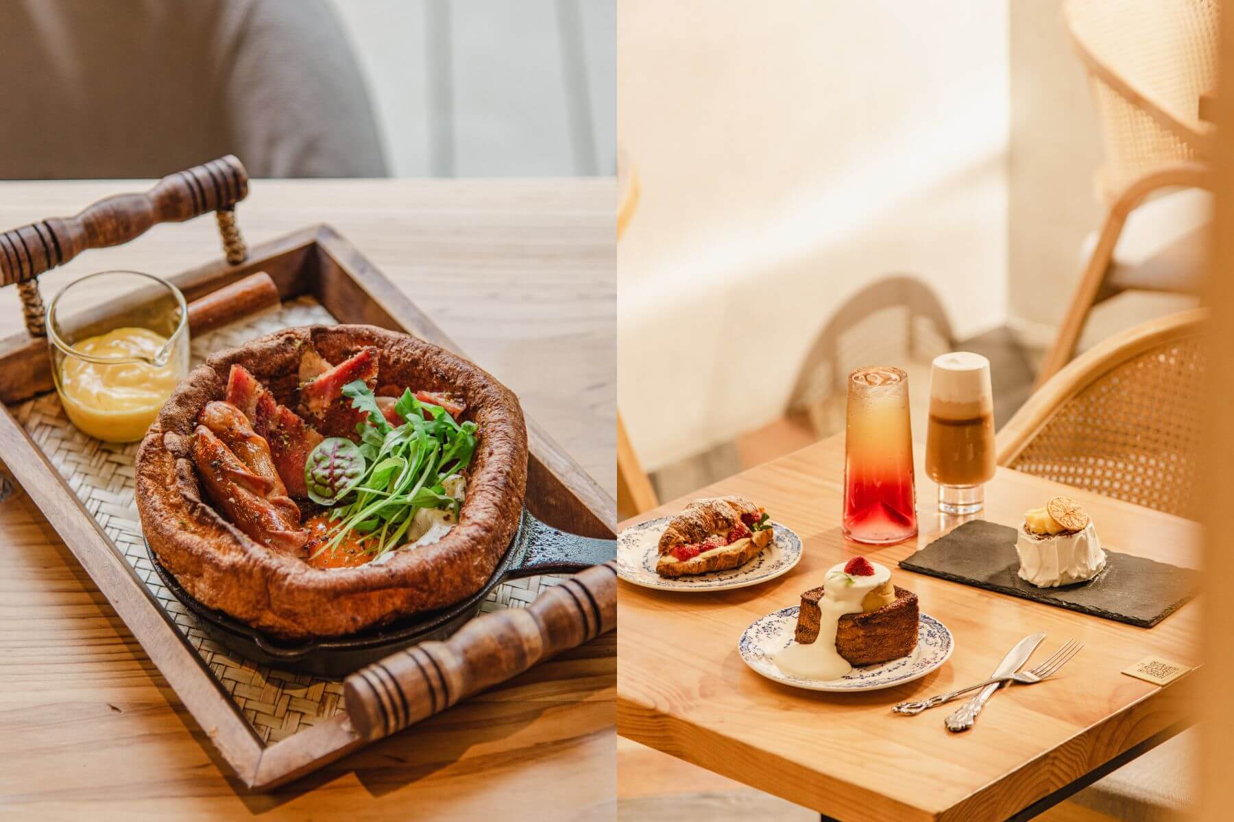 No.7 PANE甜點選擇多樣，更督促自己必須一周推出一道限定的新菜色。（攝影/林靜怡）