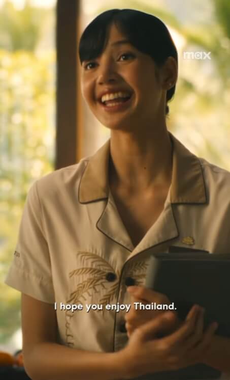 榮獲艾美獎肯定的HBO影集《白蓮花大飯店》第三季正式上映，BLACKPINK成員Lisa首度挑戰戲劇演出，成為本季最大看點！圖片來源｜IG@thewhitelotus