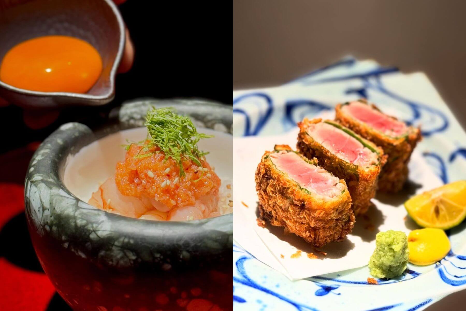 由來自日本新潟縣的主廚高橋優介鎮店擅於運用台灣當季食材,並在其注入雪國新潟精髓。(圖/季肴酒 駄介)