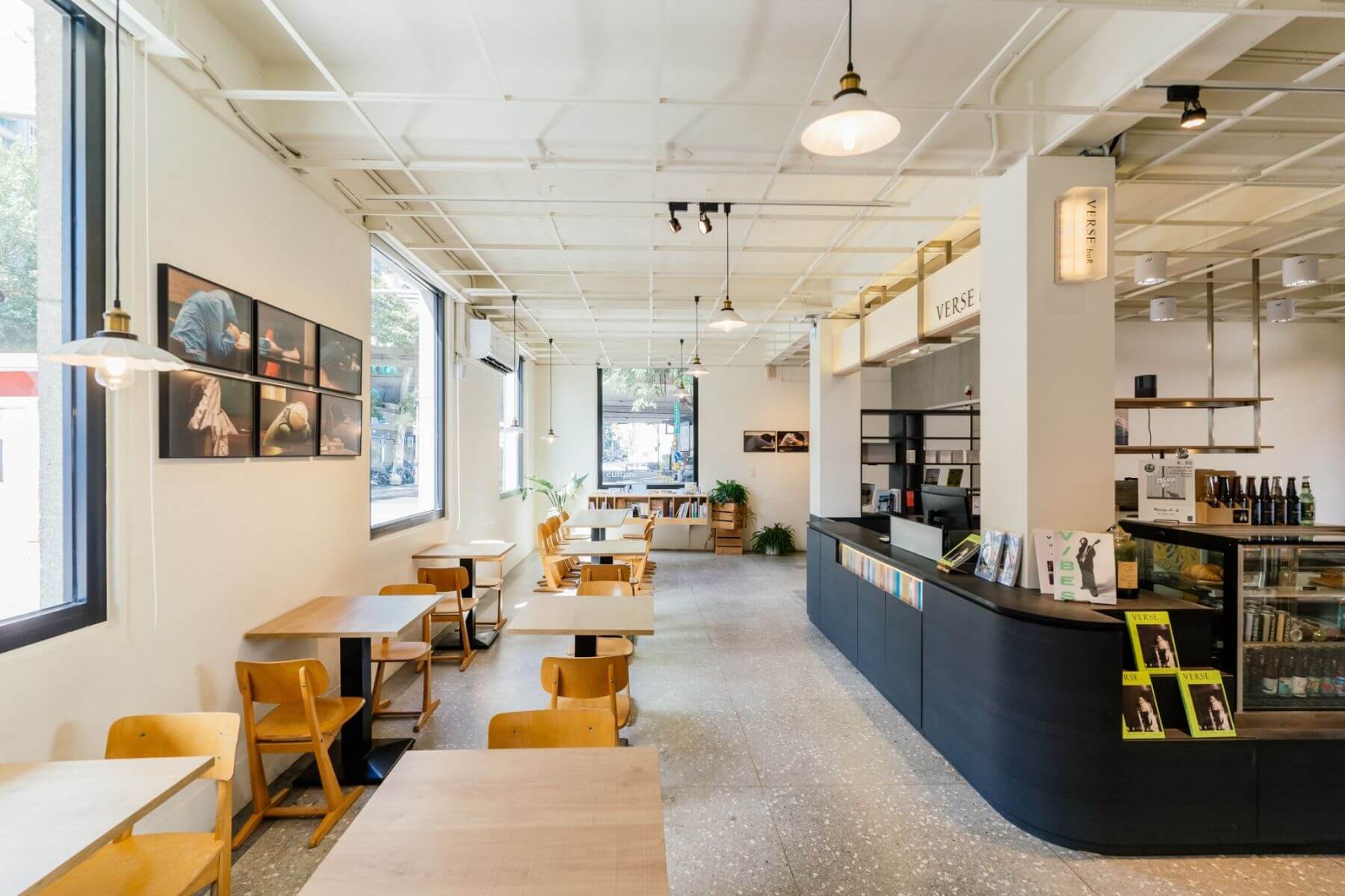VERSE baR & Cafe由知名設計公司硬式設計操刀。（圖/VERSE baR & Cafe）