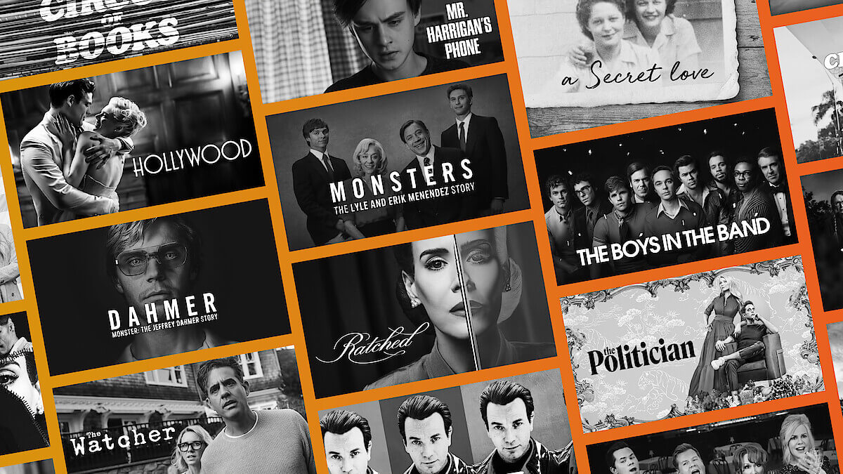 Ryan Murphy 作品集可以在Netflix上觀看。