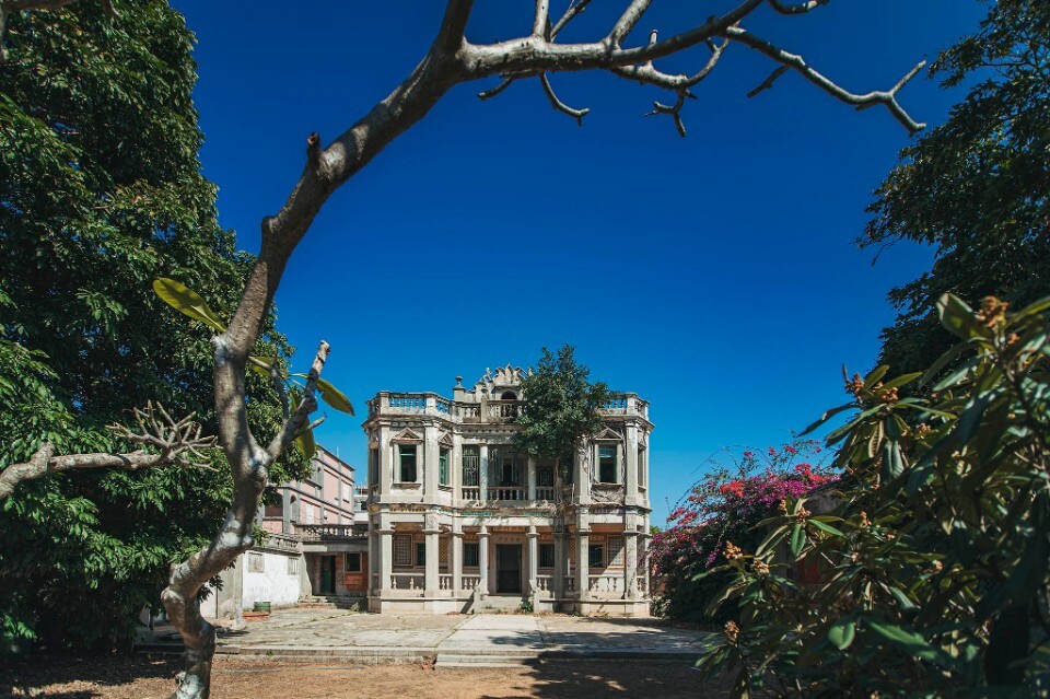 陳清吉洋樓是電影軍中樂園場景之一。（圖片來源／Louis Liu）