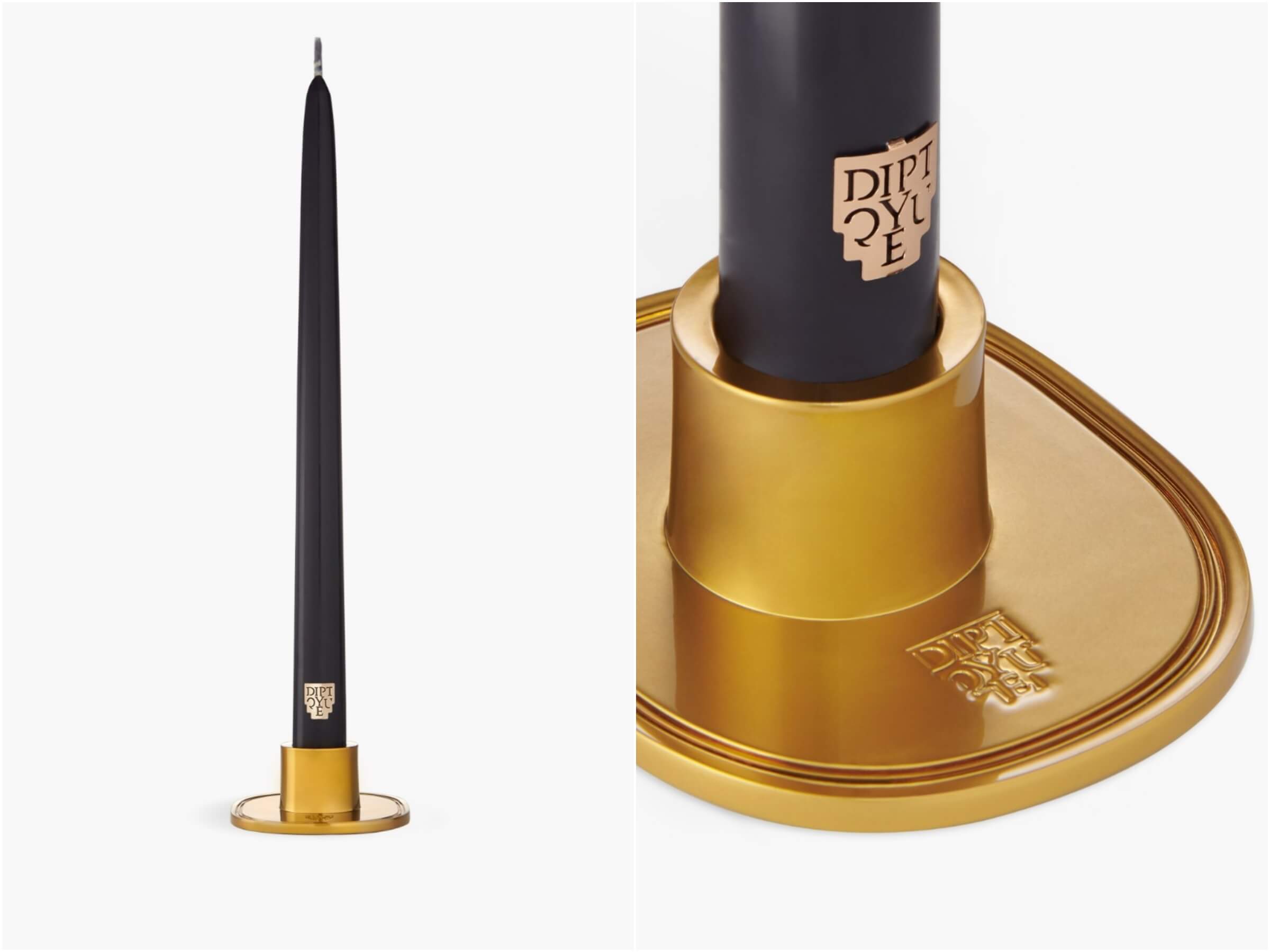 靈感源於 Diptyque 經典橢圓圖案，「橢圓燭台」以極簡設計完美融入任何家居環境。