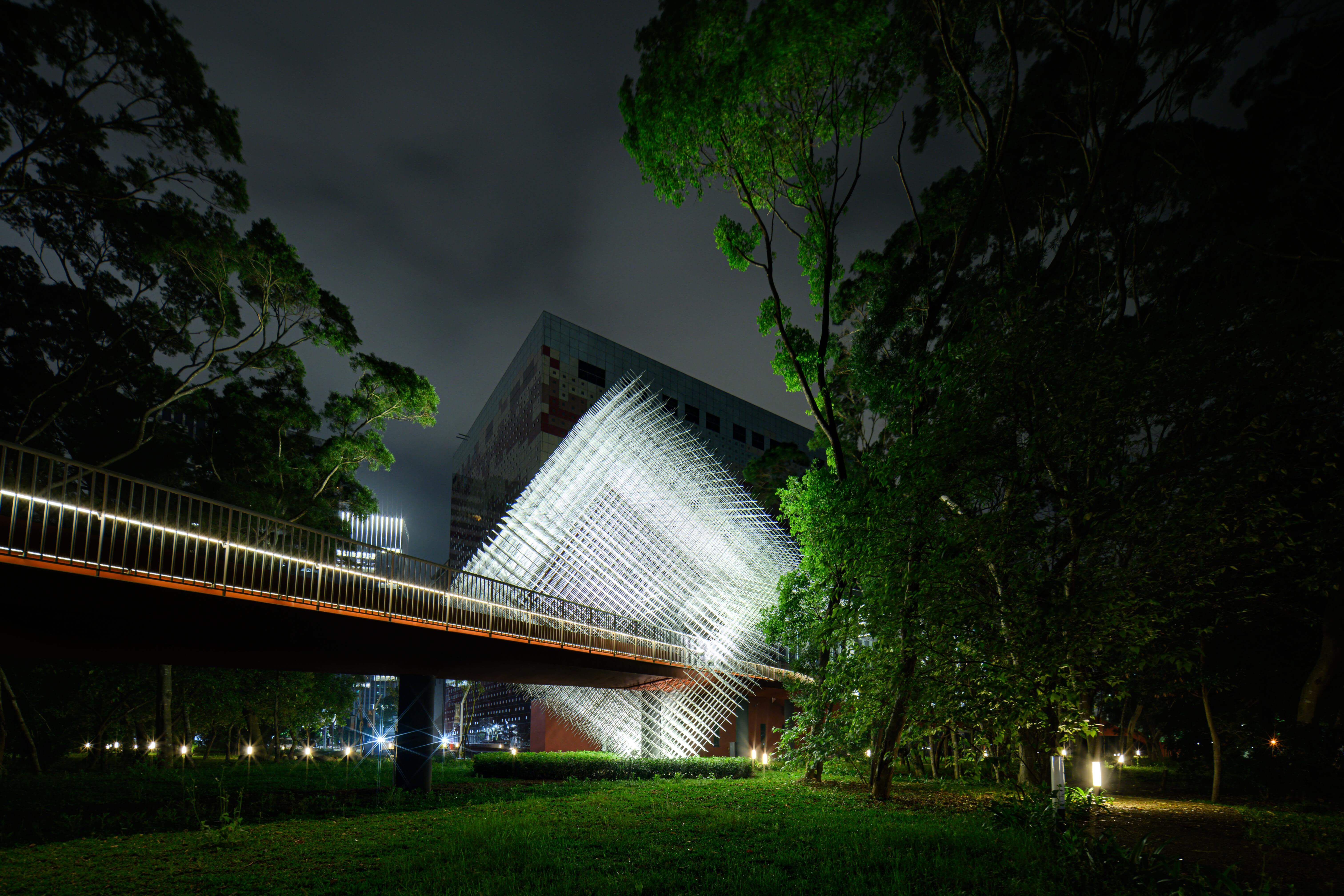 林口《國家檔案館園區及建物光影藝術》