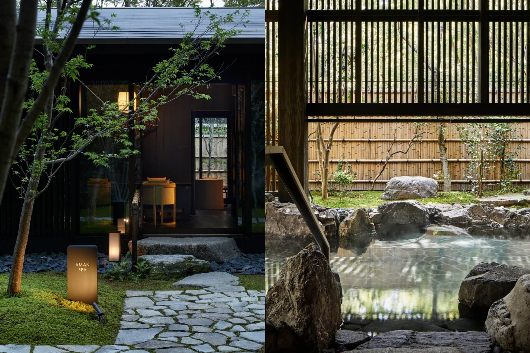 安縵京都Spa體驗以及溫泉小屋。