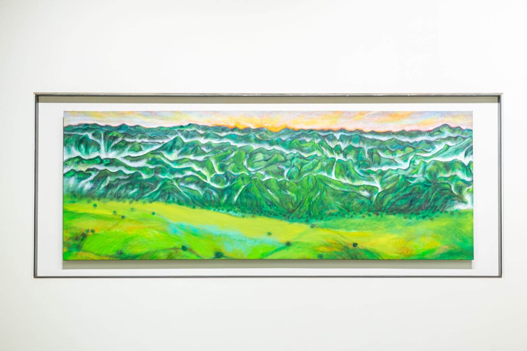 蔣勳〈山醒來了〉。