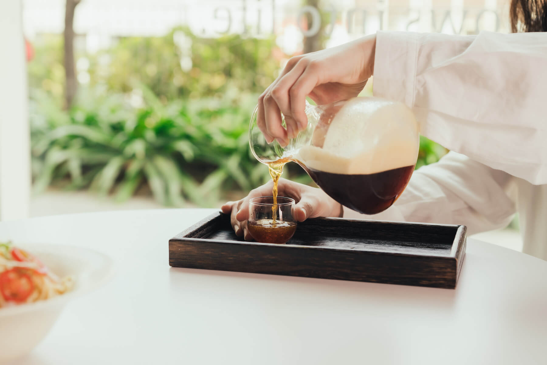 精品手沖咖啡。