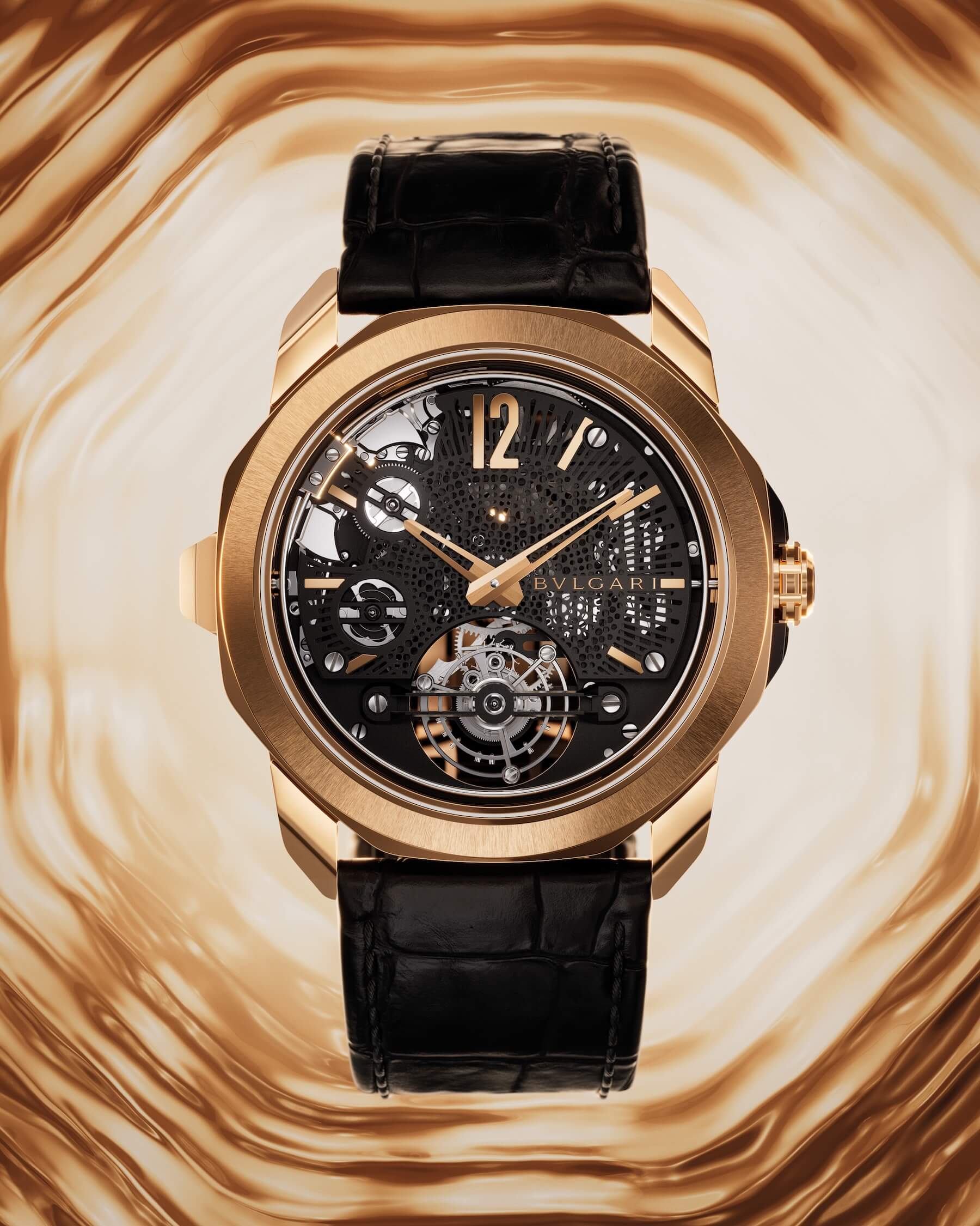 OCTO ROMA CARILLON TOURBILLON鐘樂報時陀飛輪腕錶 