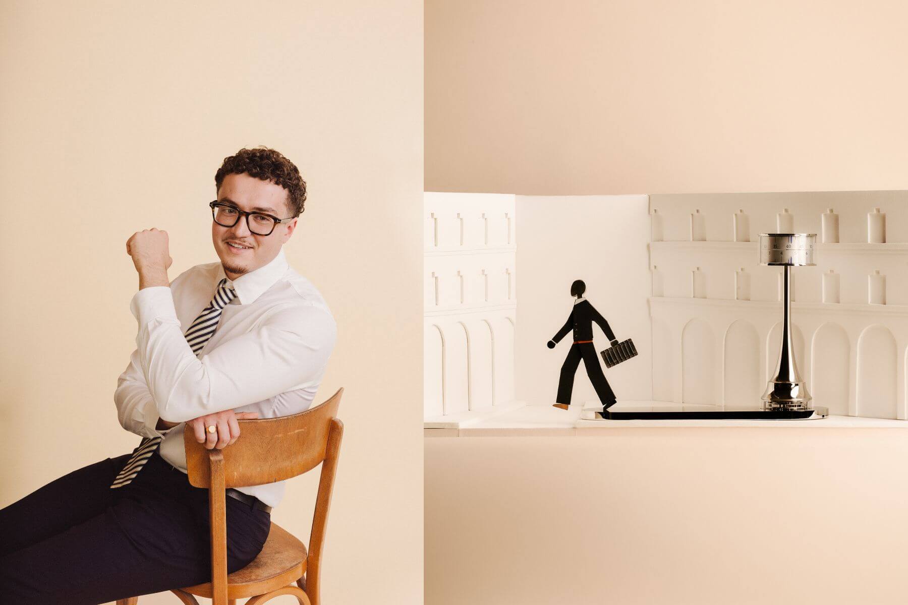 Arthur Choquet 以作品《Un Instant》獲得「技術人才」組別一等獎