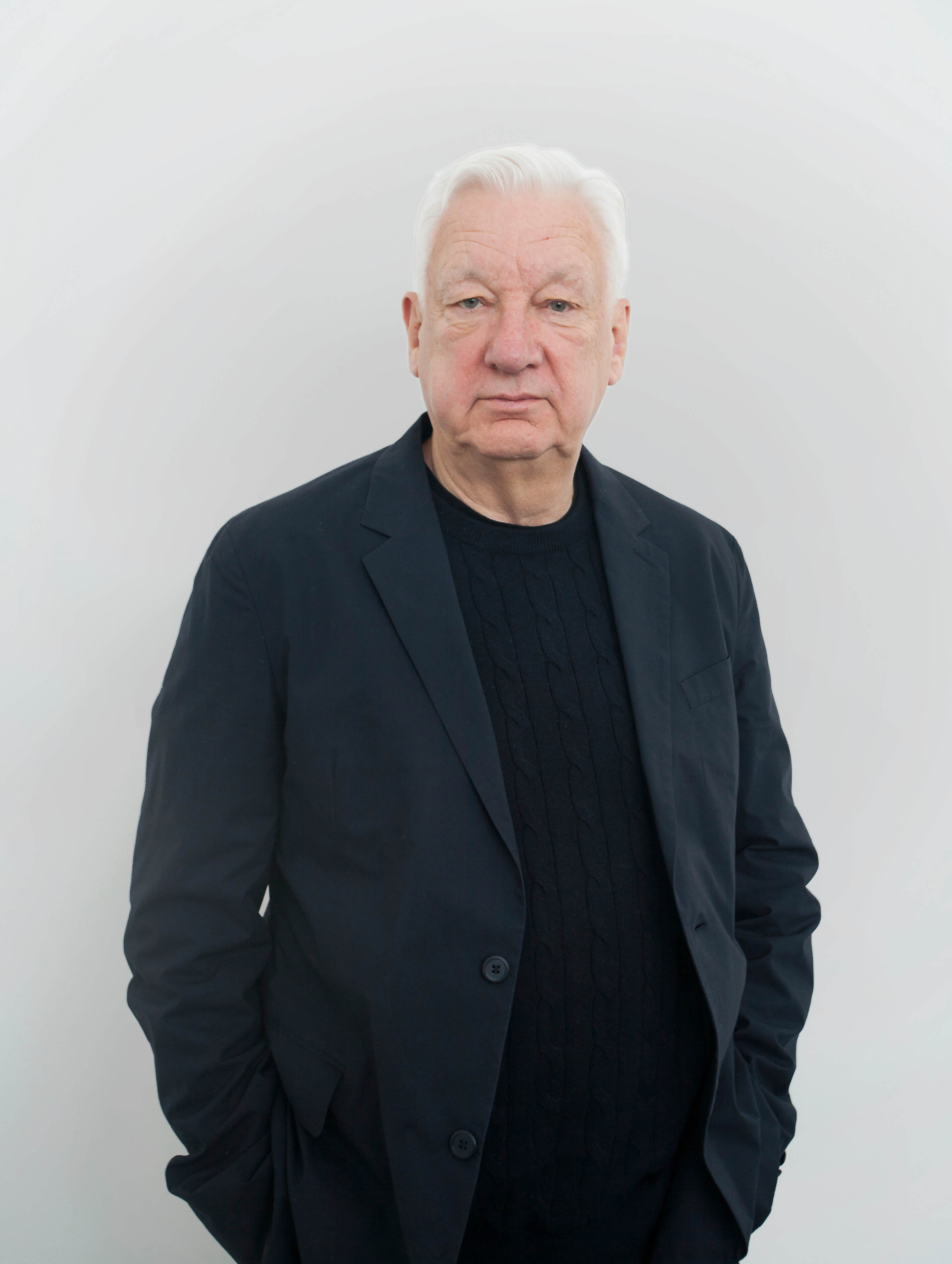 Portrait of Michael Craig-Martin. Photo: Miriam Perez. Courtesy Gagosian