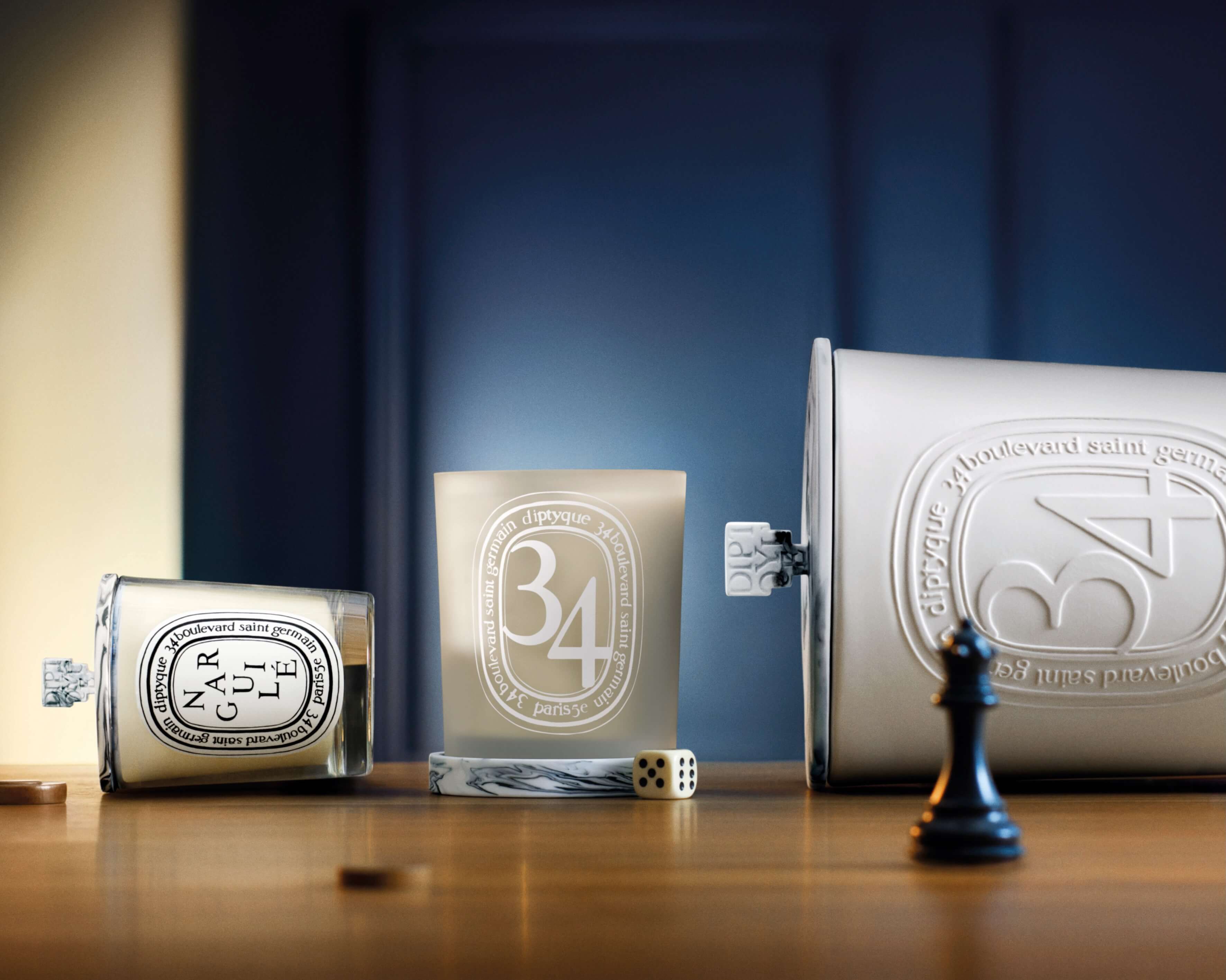 Diptyque全新景緻家飾系列包含景緻燭台與燭蓋、景緻托盤