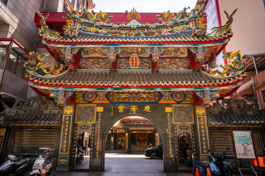 基隆慶安宮© 基隆市文化觀光局。
