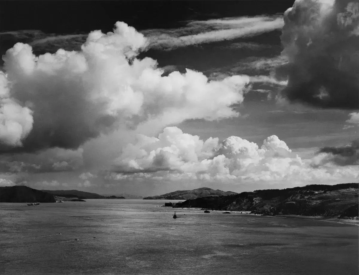安塞爾·亞當斯 Ansel Adams 金門大橋修建前 The Golden Gate Before the Bridge, San Francisco, California, 1932, printed in early