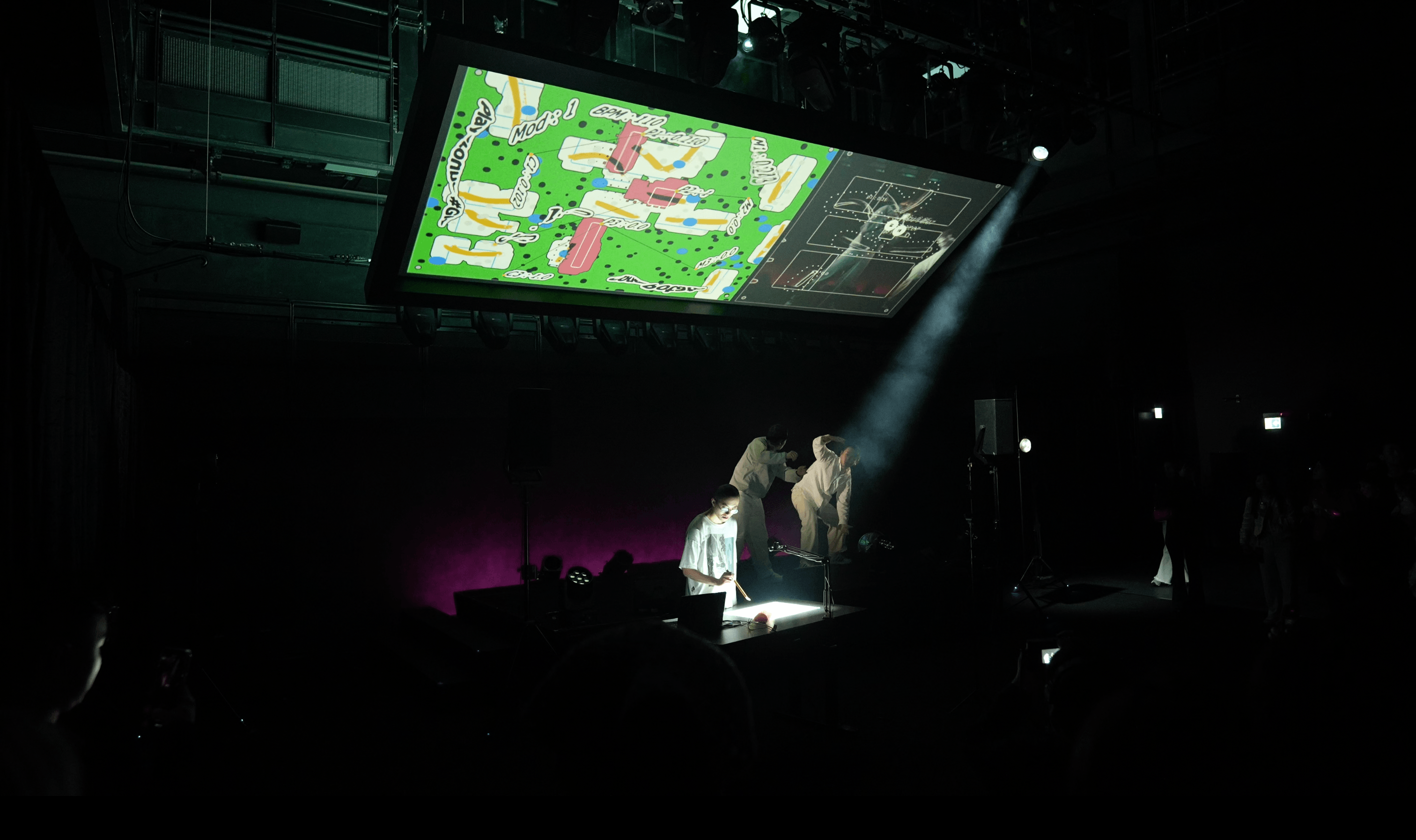 演出_《Tracking___》by Pepepepebrick。