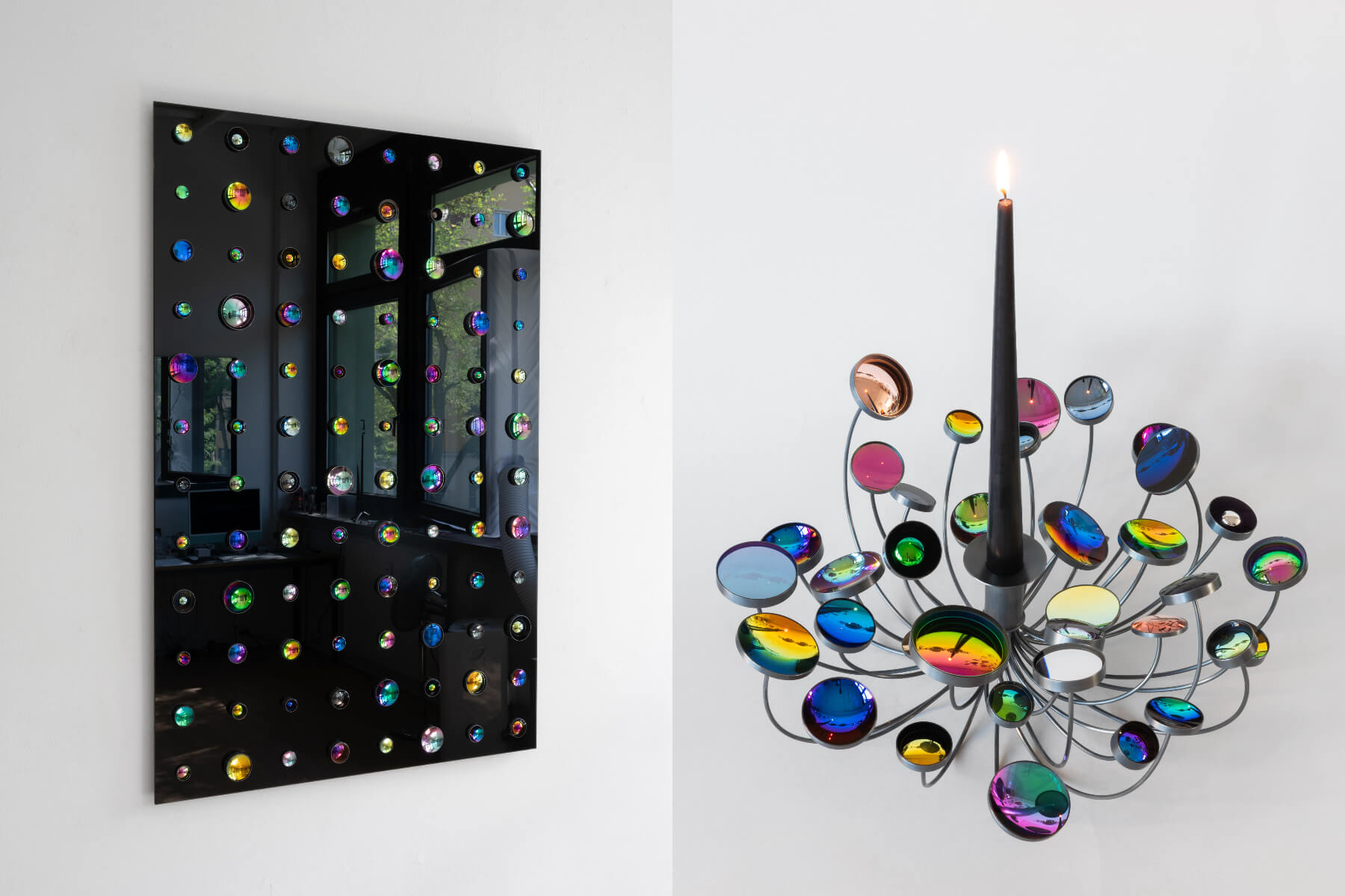 左/ Holon Raum #7  右/Candleholder #3