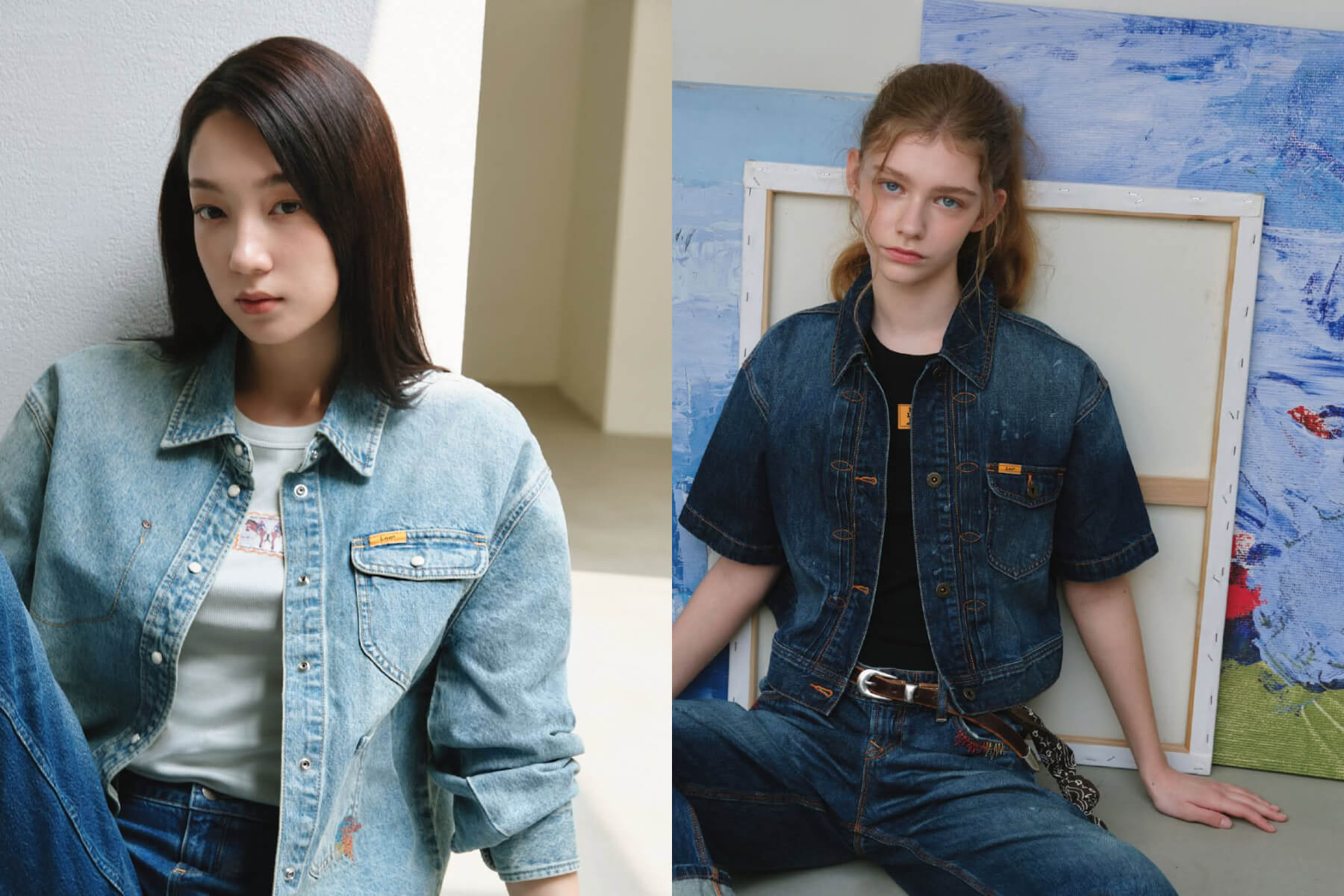 FW26 秋冬系列中，Lee 101 展現重大突破——首度推出專為當代女性打造的「101 女性丹寧系列」。