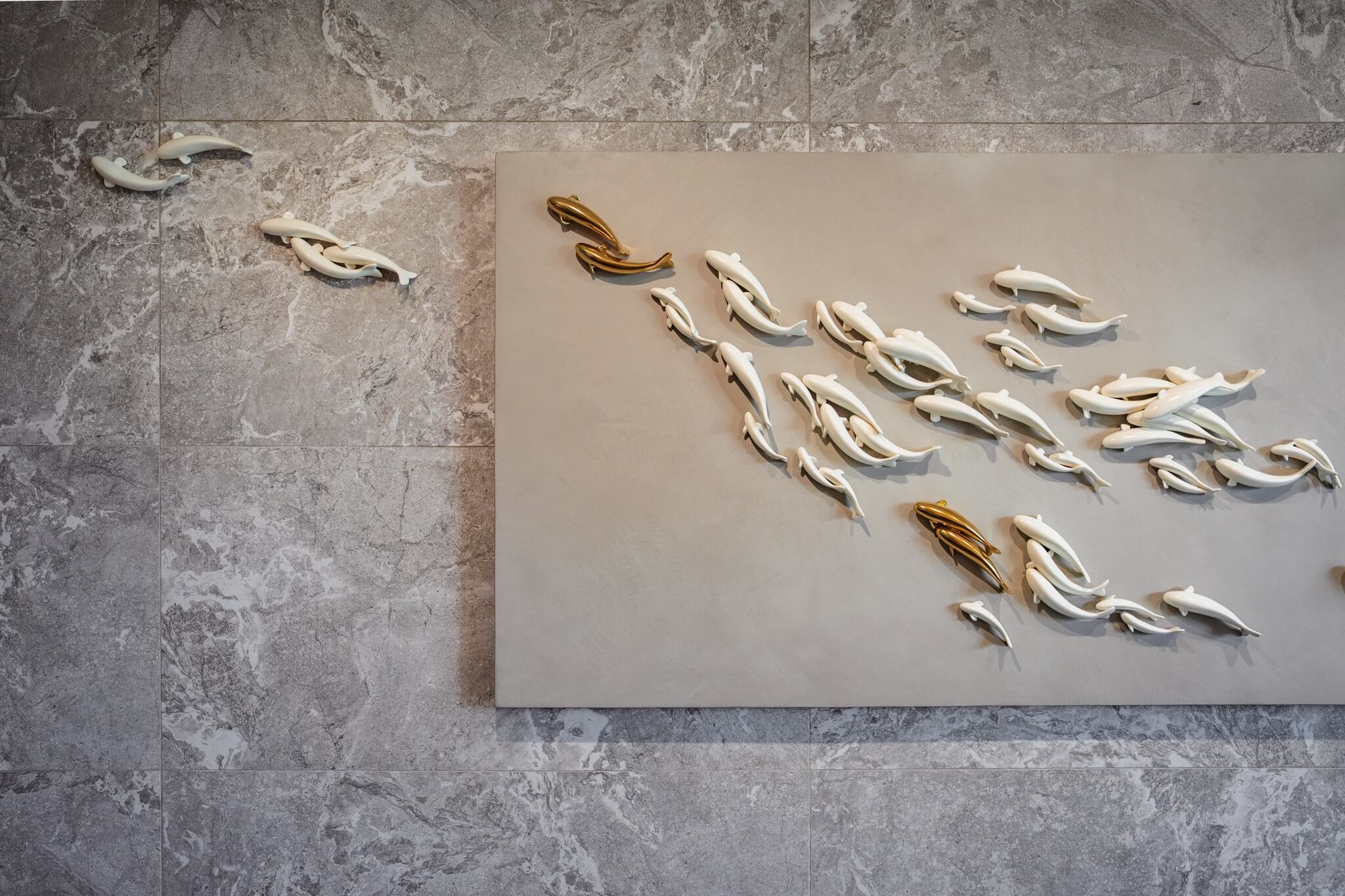 陶藝家劉子瑜的作品《自游自在》