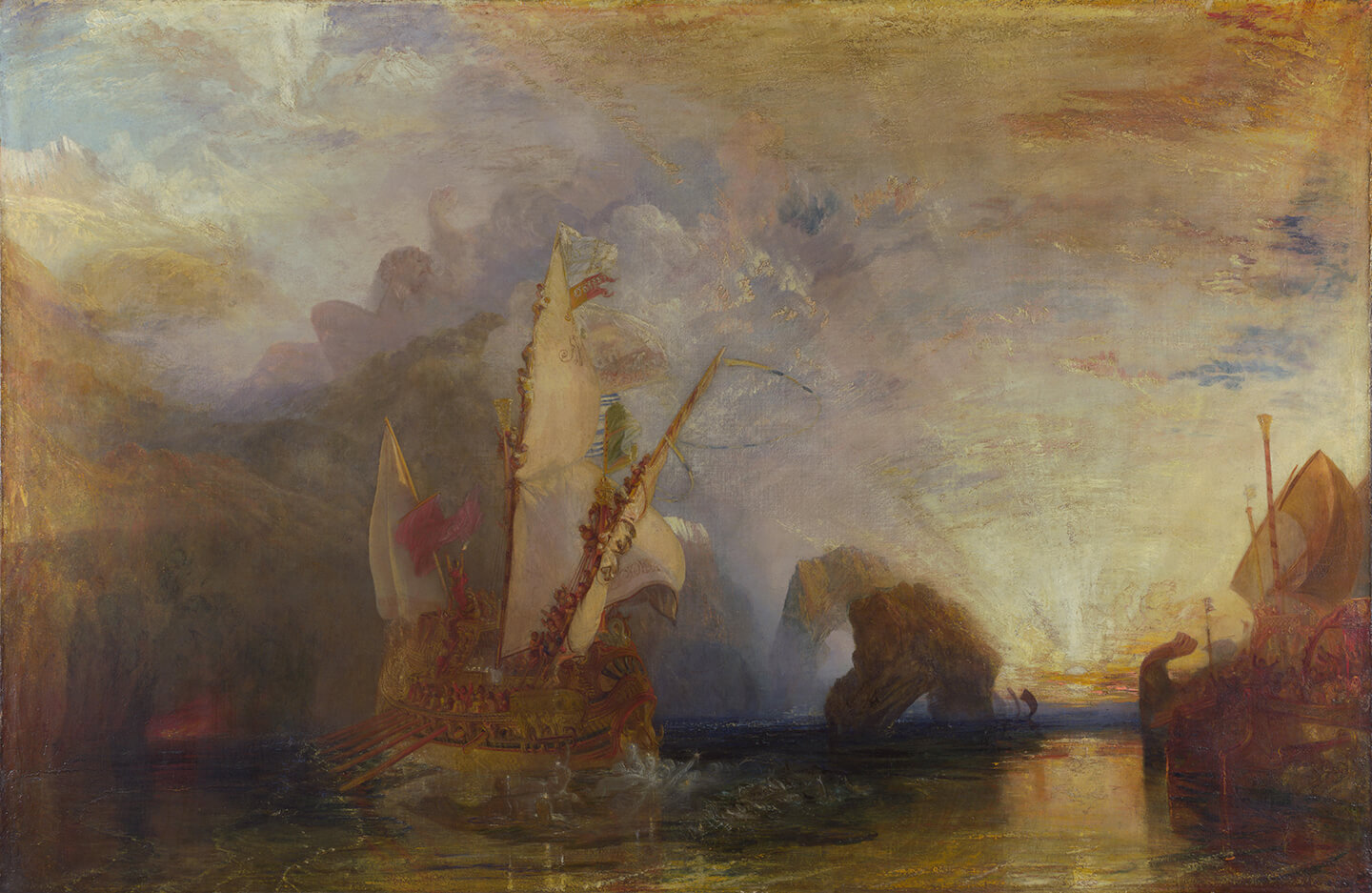Ulysses Deriding Polyphemus，1829
