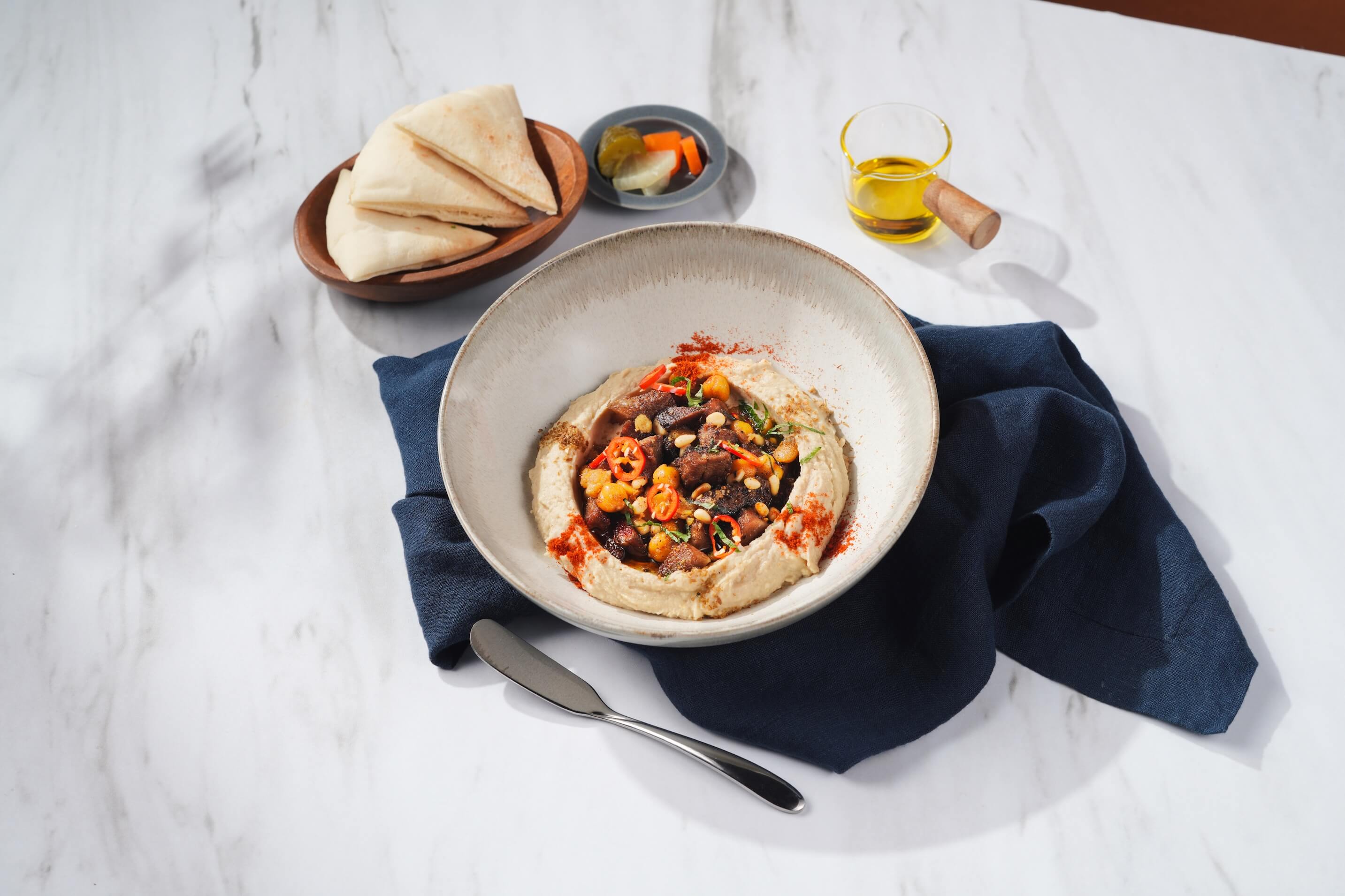 厚切牛舌胡姆斯