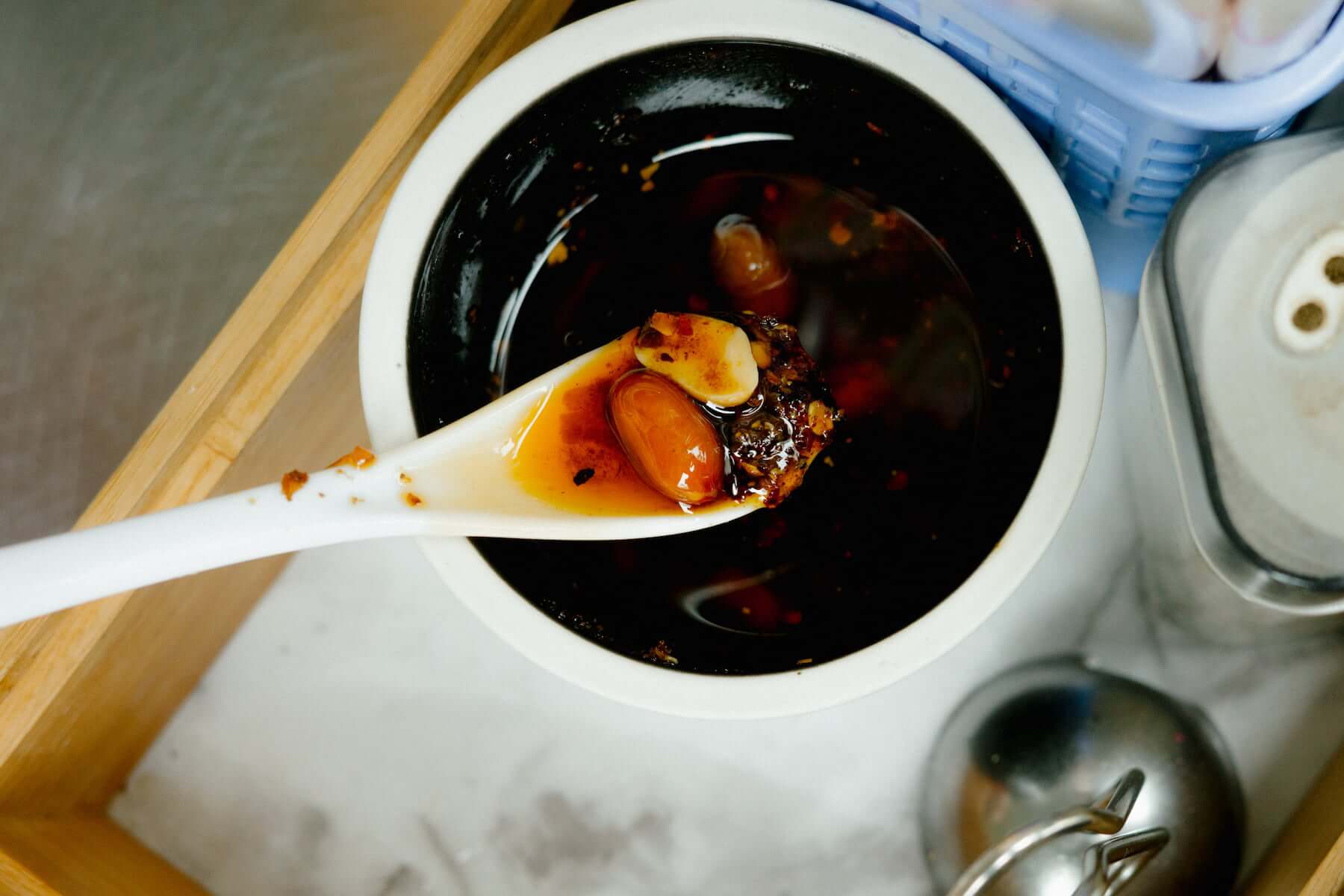 一碗麵的靈魂——調料。