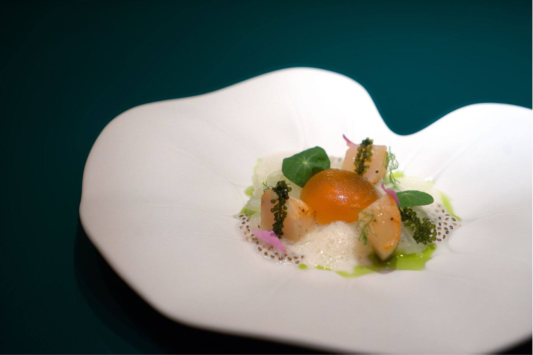 冷前菜「立冬潤養」。