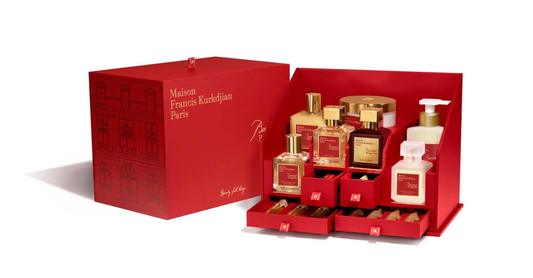 Baccarat Rouge 540 水晶之燄全系列限量奢華典藏套組，$75,600元