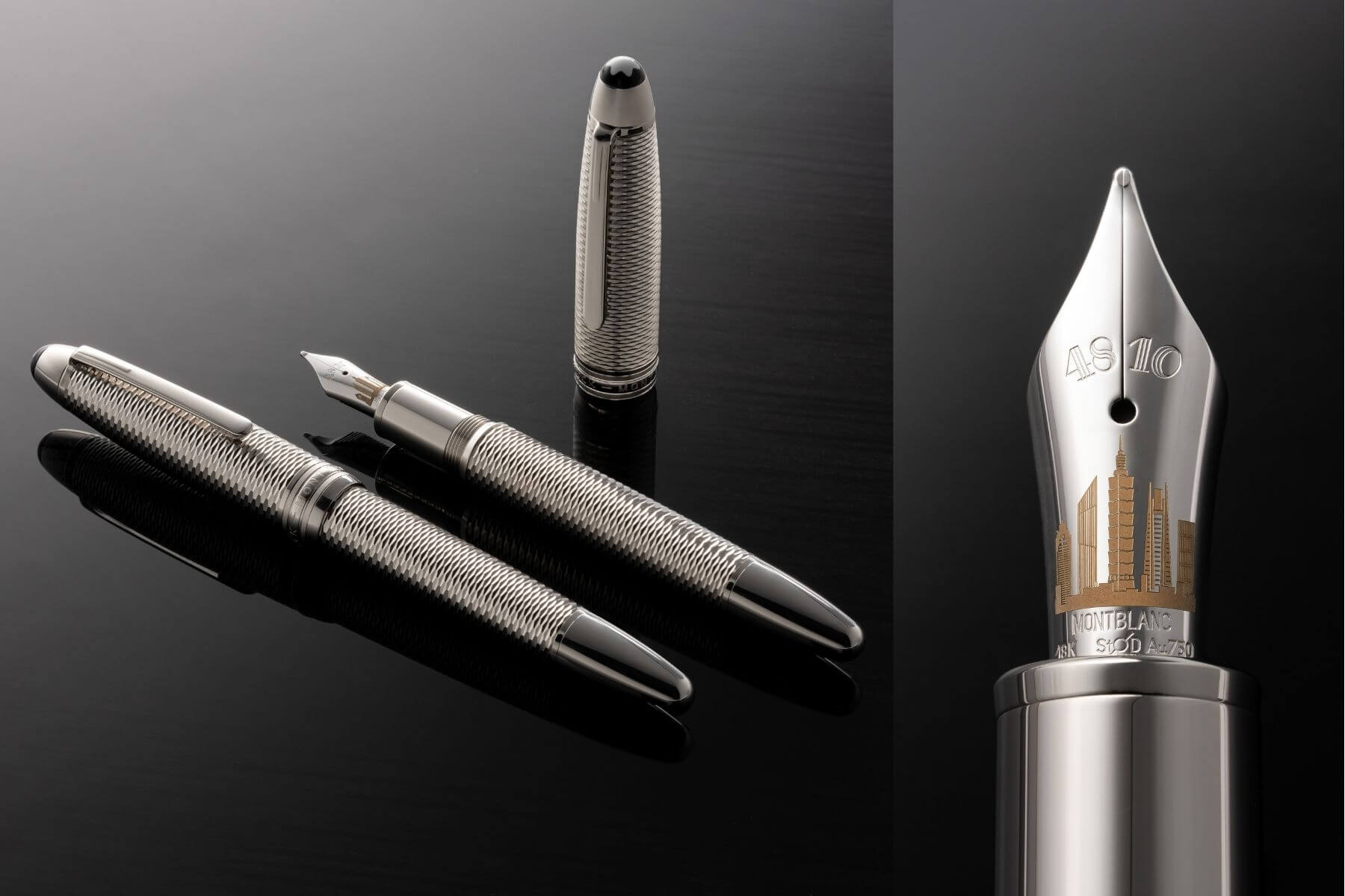 MONTBLANC大師傑作幾何系列台北城市限定筆尖