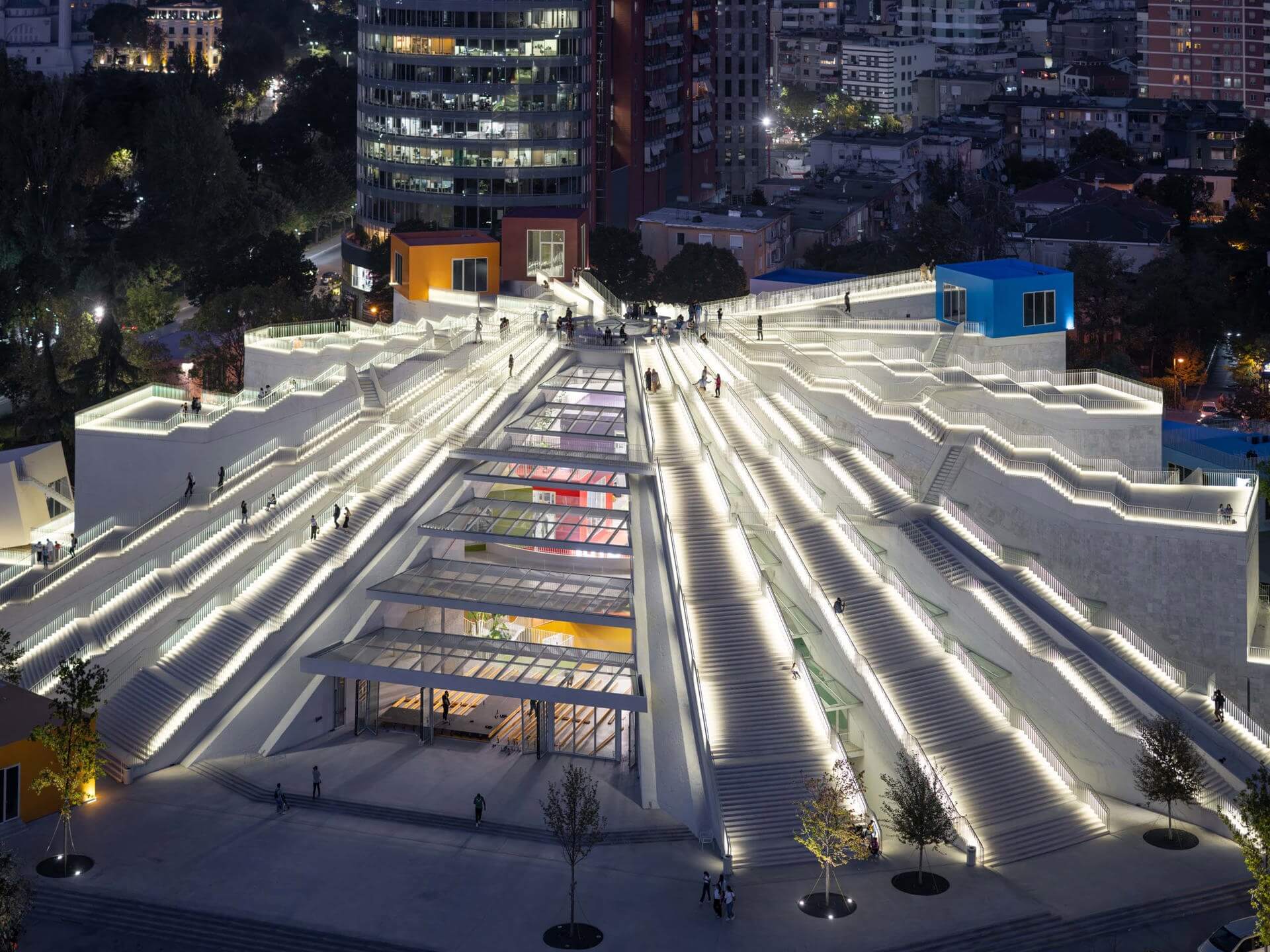 MVRDV Pyramid of Tirana 8 © Ossip van Duivenbode