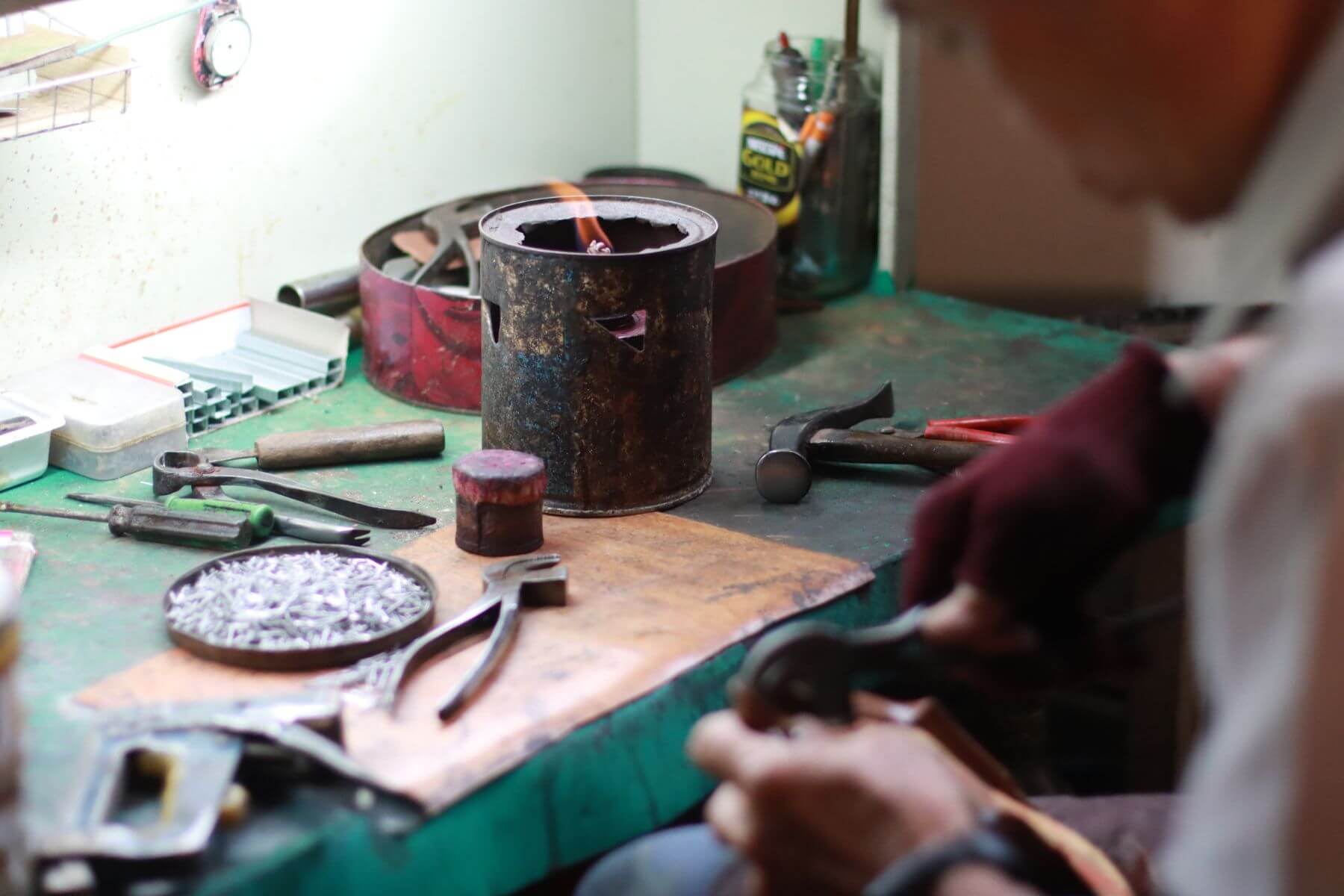 貝斯特製鞋師傅的製鞋工藝。