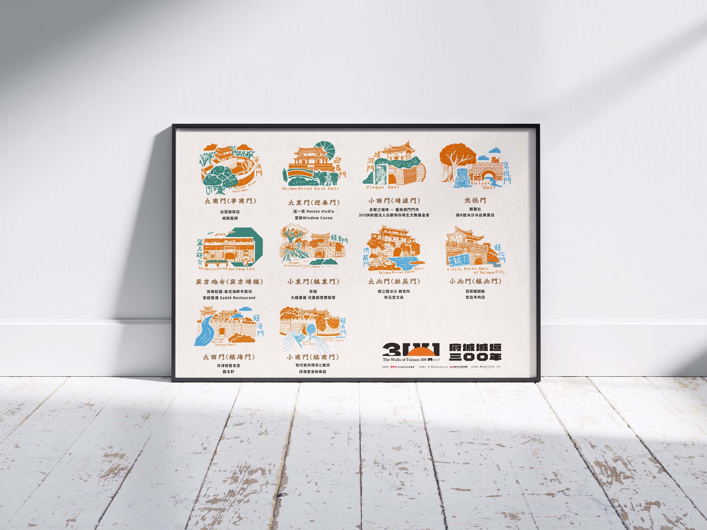 城是［ ］全城集章活動—10座府城圖騰集章活動熱烈進行中。