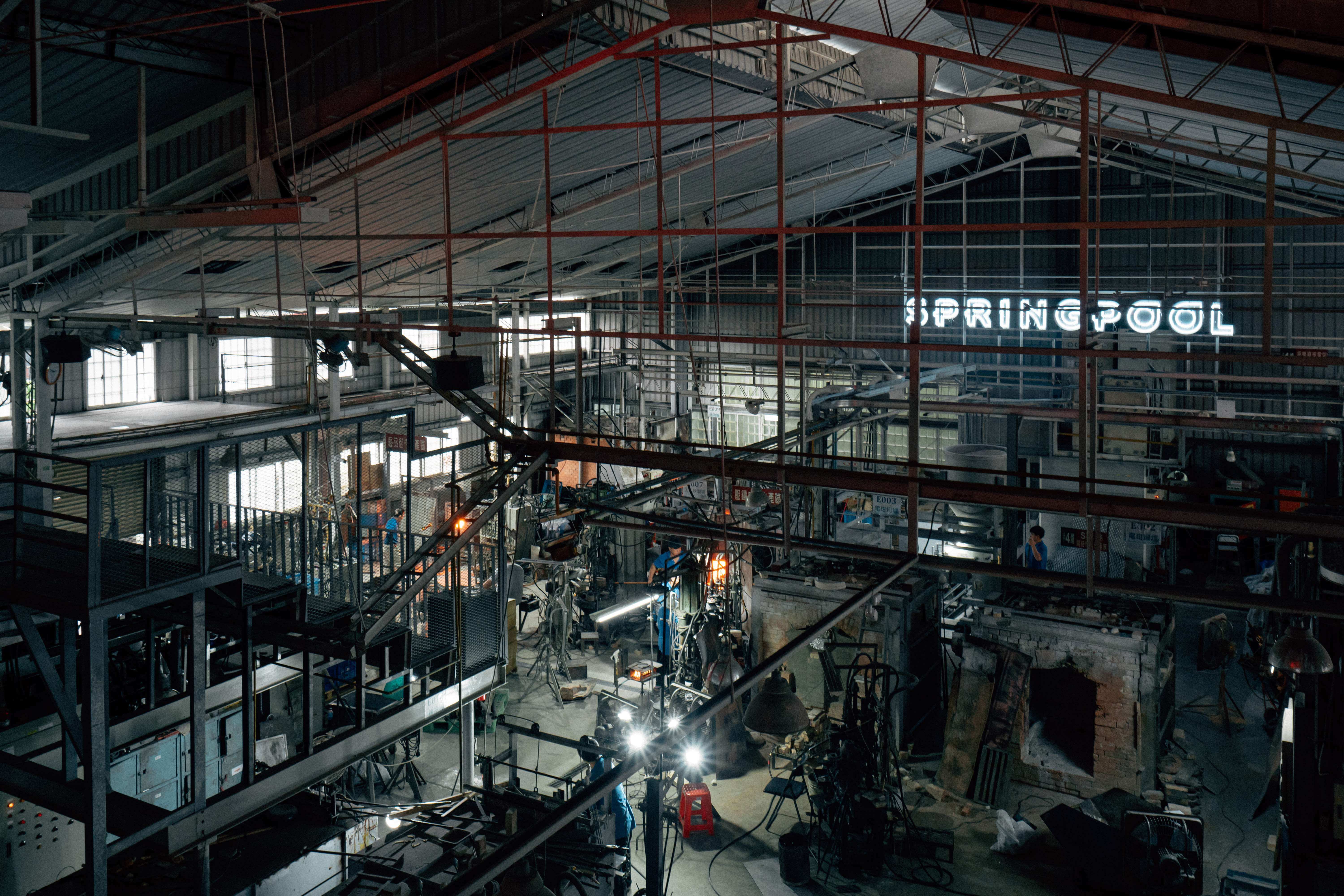 春場 SPRINGPOOL ORIGINAL FACTORY - photo credit SPRINGPOOL, photography by Youren Lin