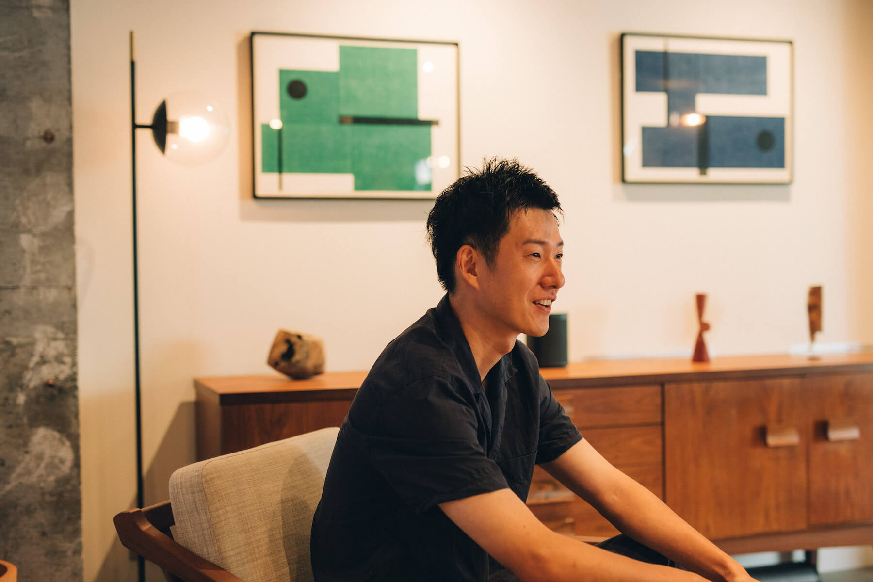 株式會社Staple執行長岡雄大。（攝影／馮意欣）