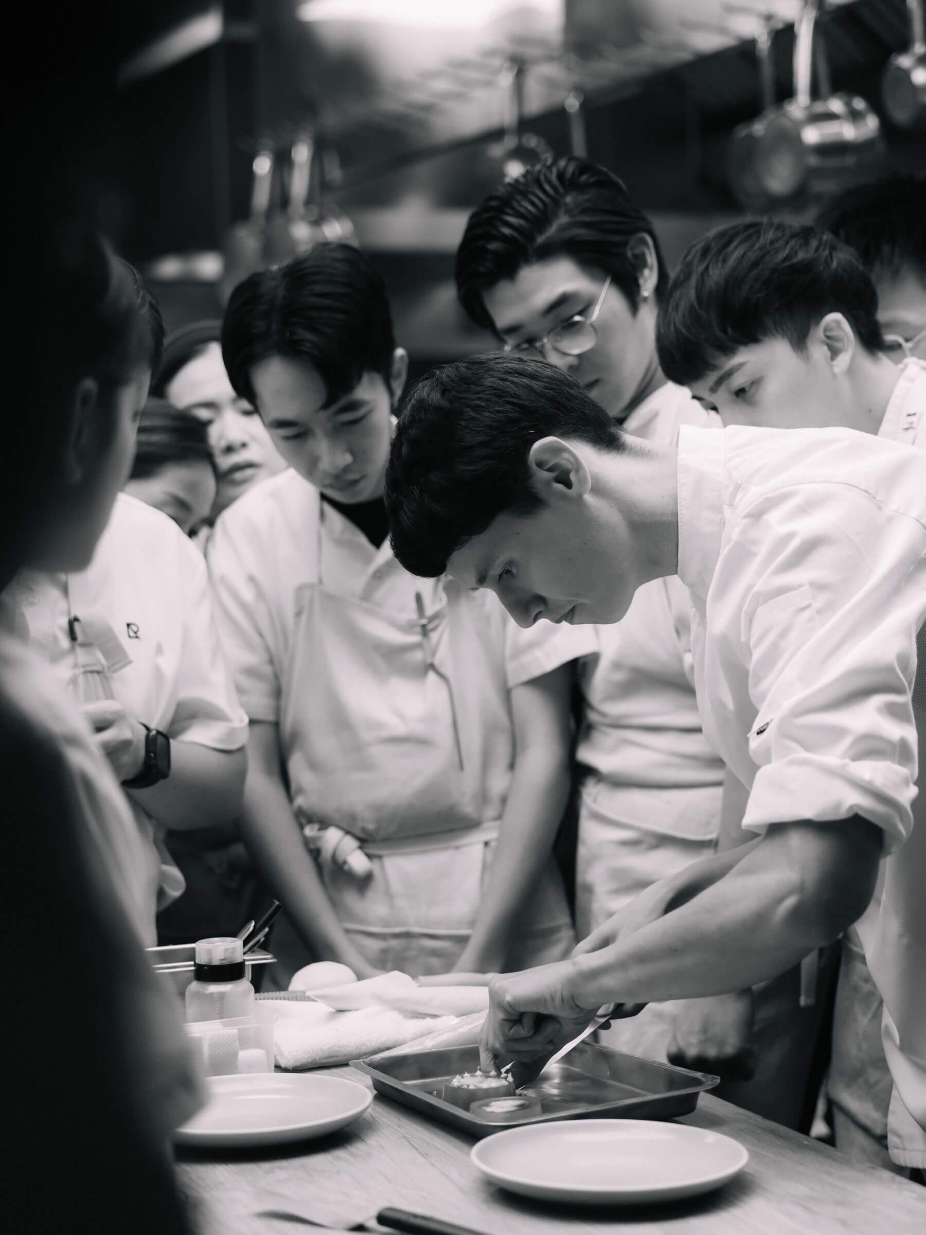 採訪當日適逢Le 23 主廚Benjamin Bonnet參與RAW「回娘家」特別活動。