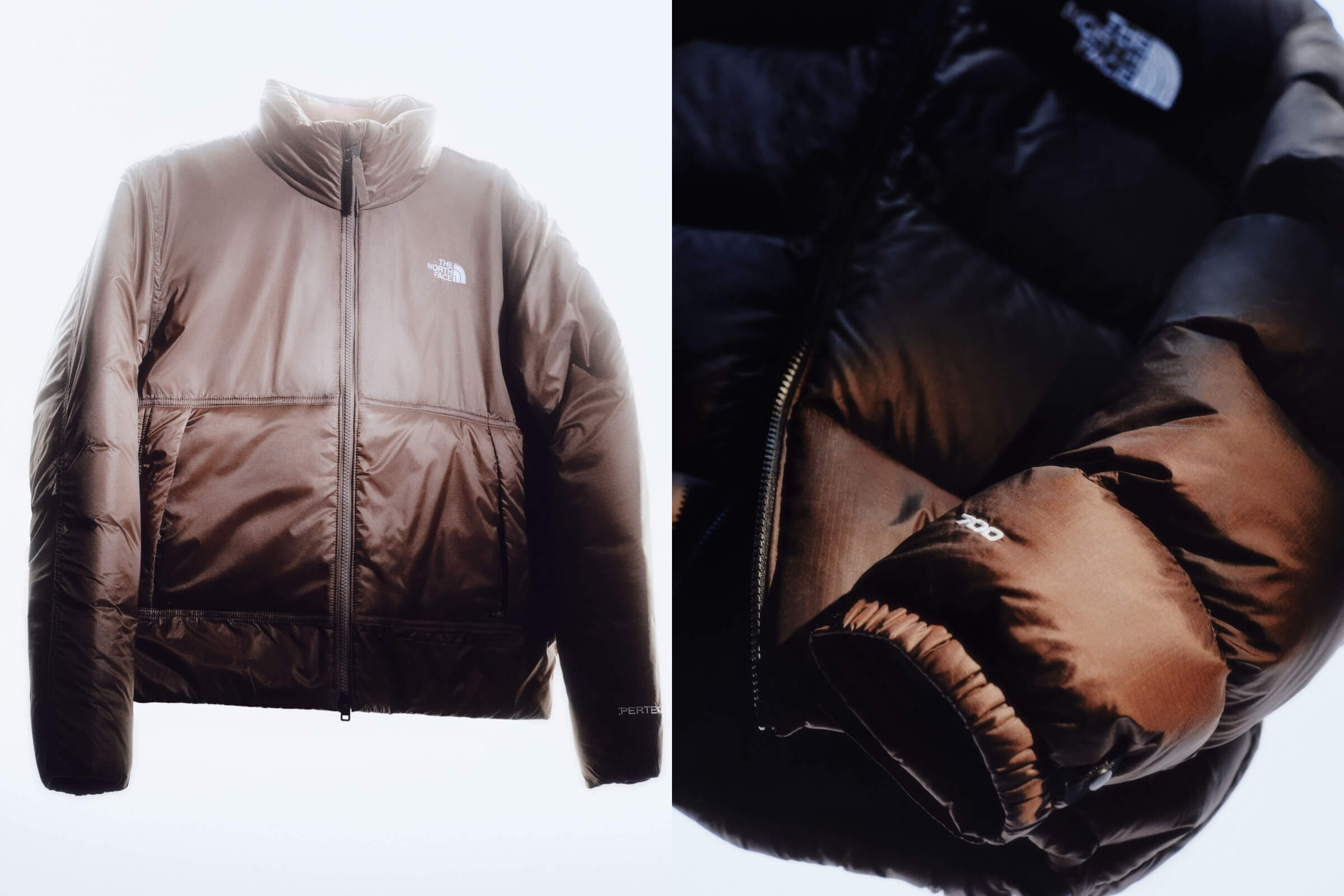 The North Face EVER ICONS系列1996 OG Nuptse深栗棕色女款羽絨外套