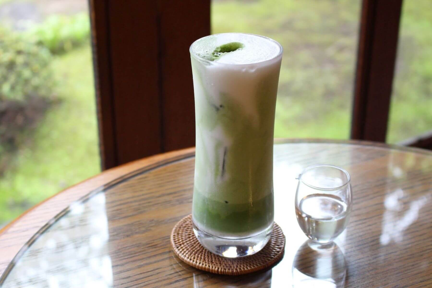 昭和之家著名的抹茶拿鐵。（圖片／ENGAWA CAFE）