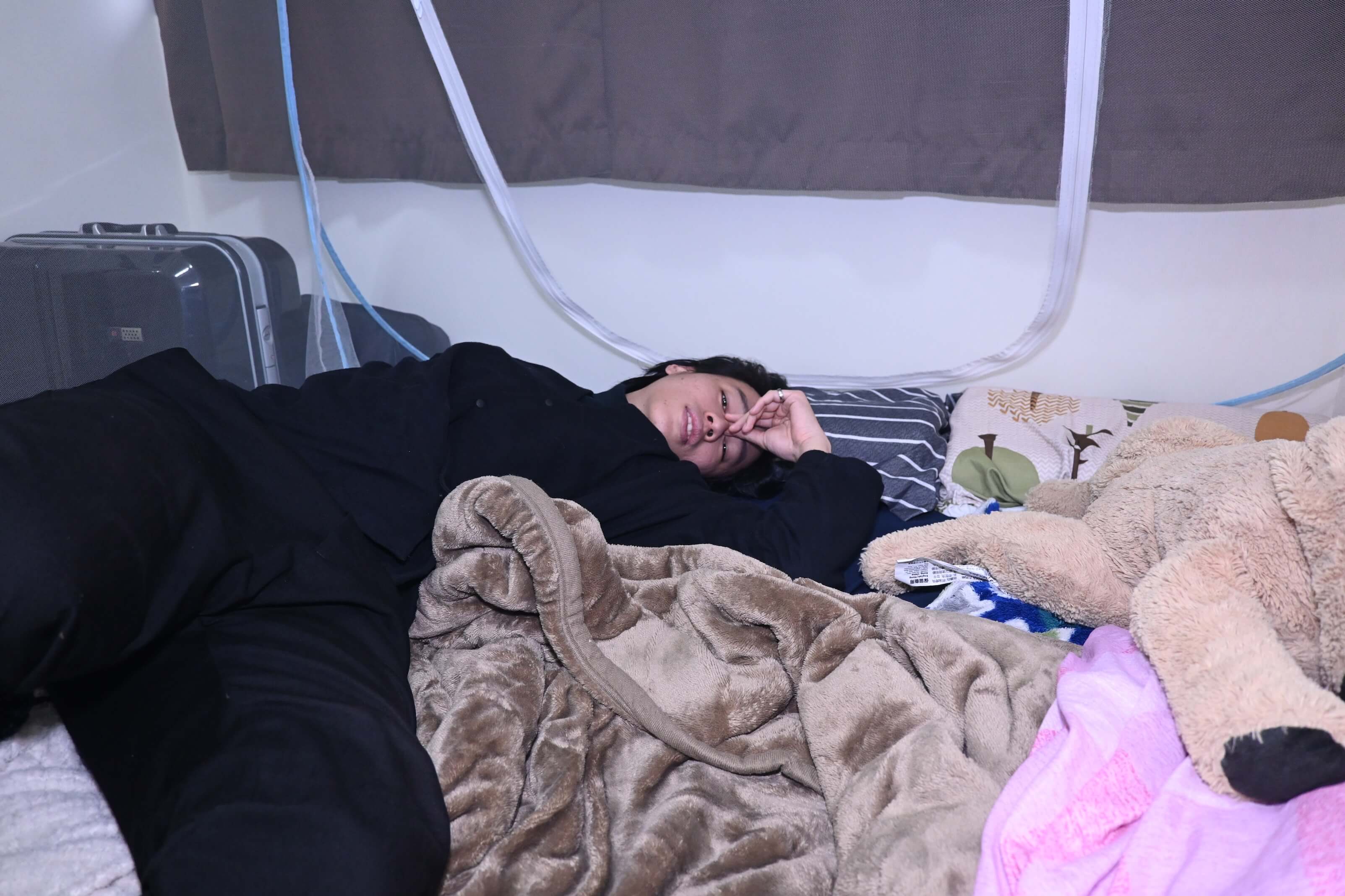 友人拍攝的蔡定邦