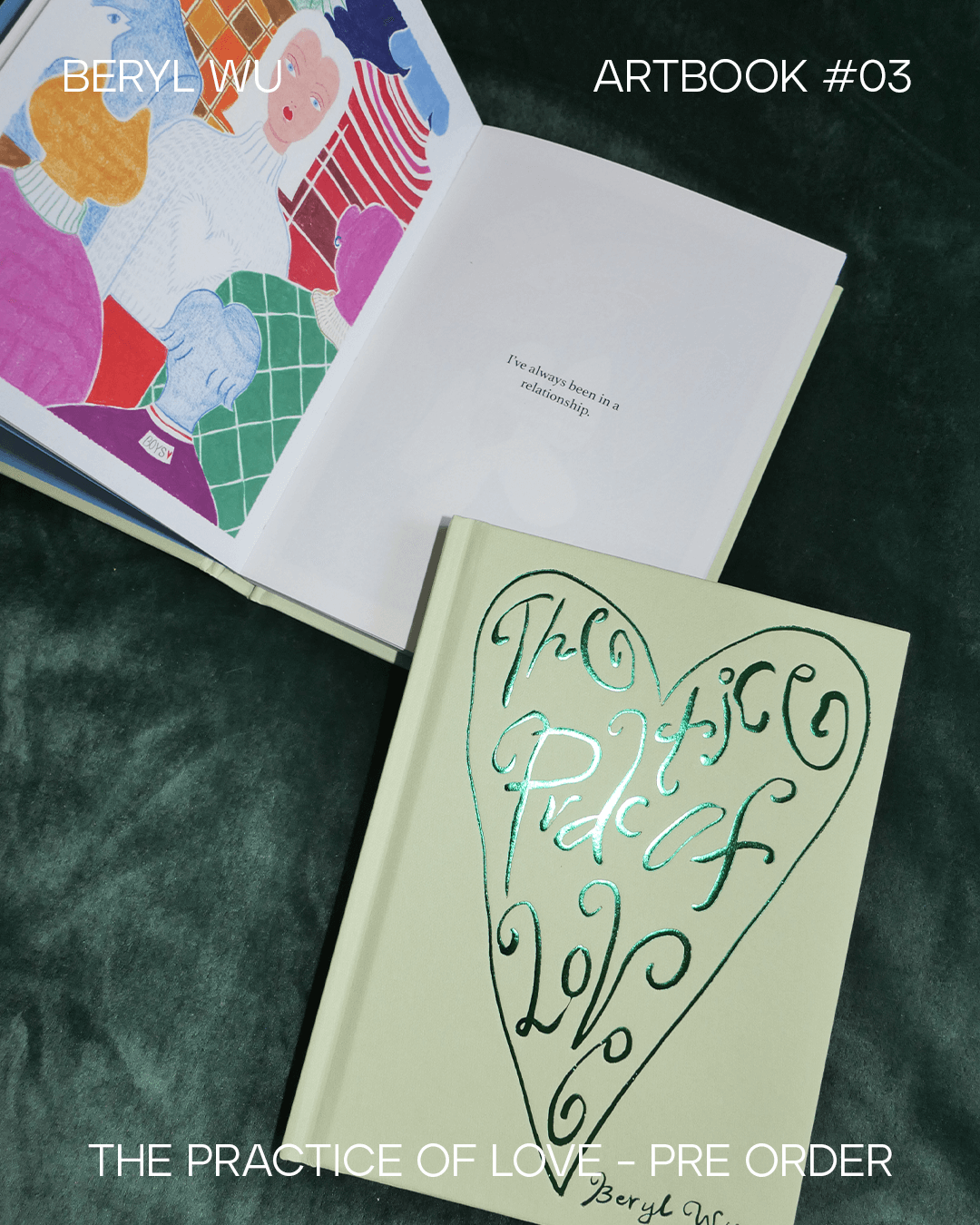 來自台中的插畫家 Beryl，以女性意象出發，帶著一點黑色幽默的筆觸，探討身體、性與生活之間的連結。