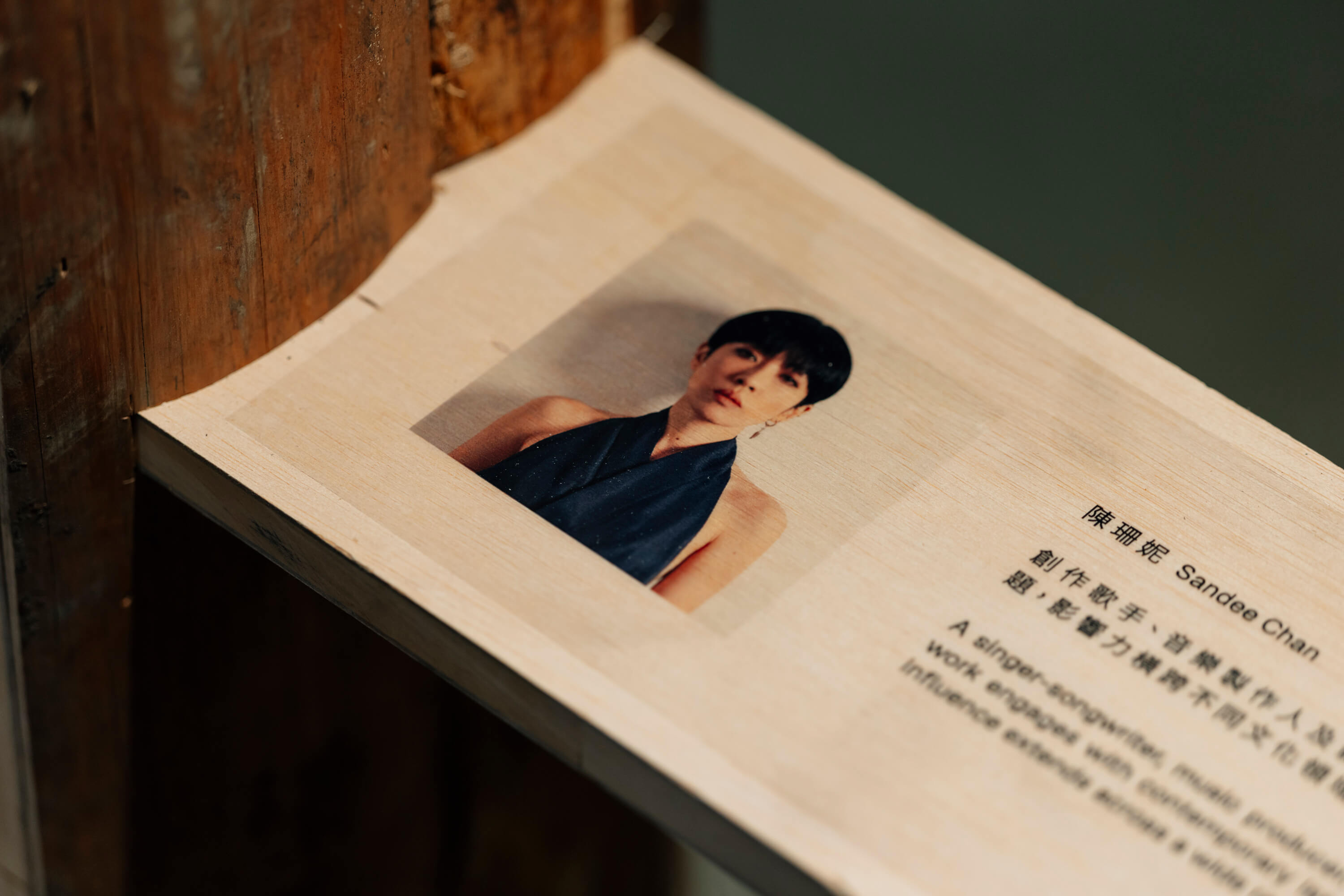 《林中尋路：回聲樹洞》裝置展（國家兩廳院提供、蔡耀徵攝影）