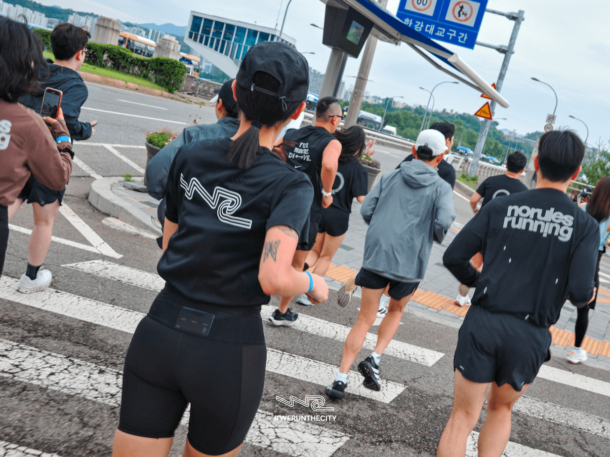 對WRC團隊而言，跑步不只是競速，而是一種認識城市與多元文化的媒介。2025年前往首爾與norules團隊交流，透過定期與海外跑步單位合作，WRC持續深化跑步的可能性，讓奔跑不止於訓練與賽事，而是真正走入日常生活之中。