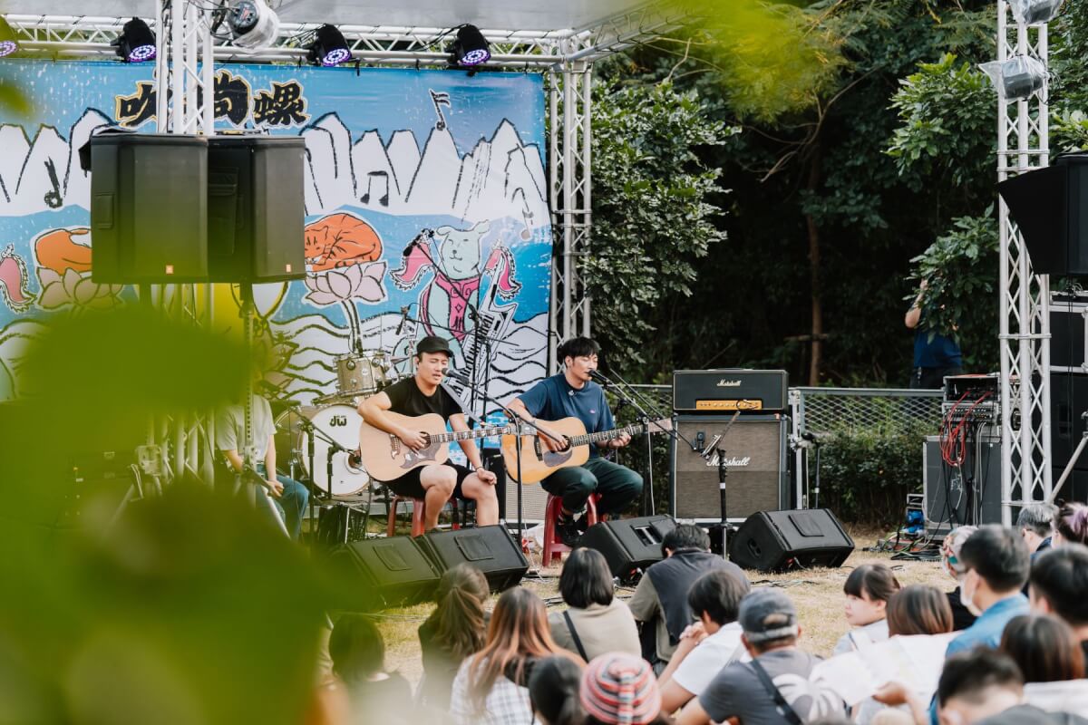 2022吹狗螺音樂生活節：一座結合音樂祭、市集與動物體驗教育的「療癒樂園」
