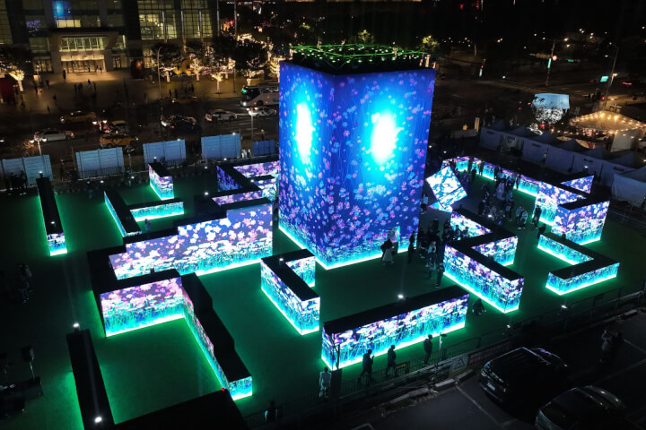當全世界最大的LED迷宮在台北街頭出現：展演空間的造夢者馮建彰