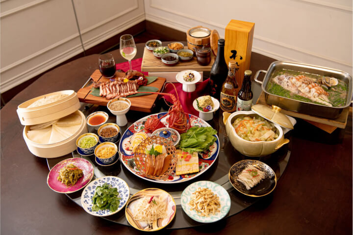 米其林雙星台菜餐廳山海樓，以「山海潤餅宴」與台灣地酒打造春日美好家宴