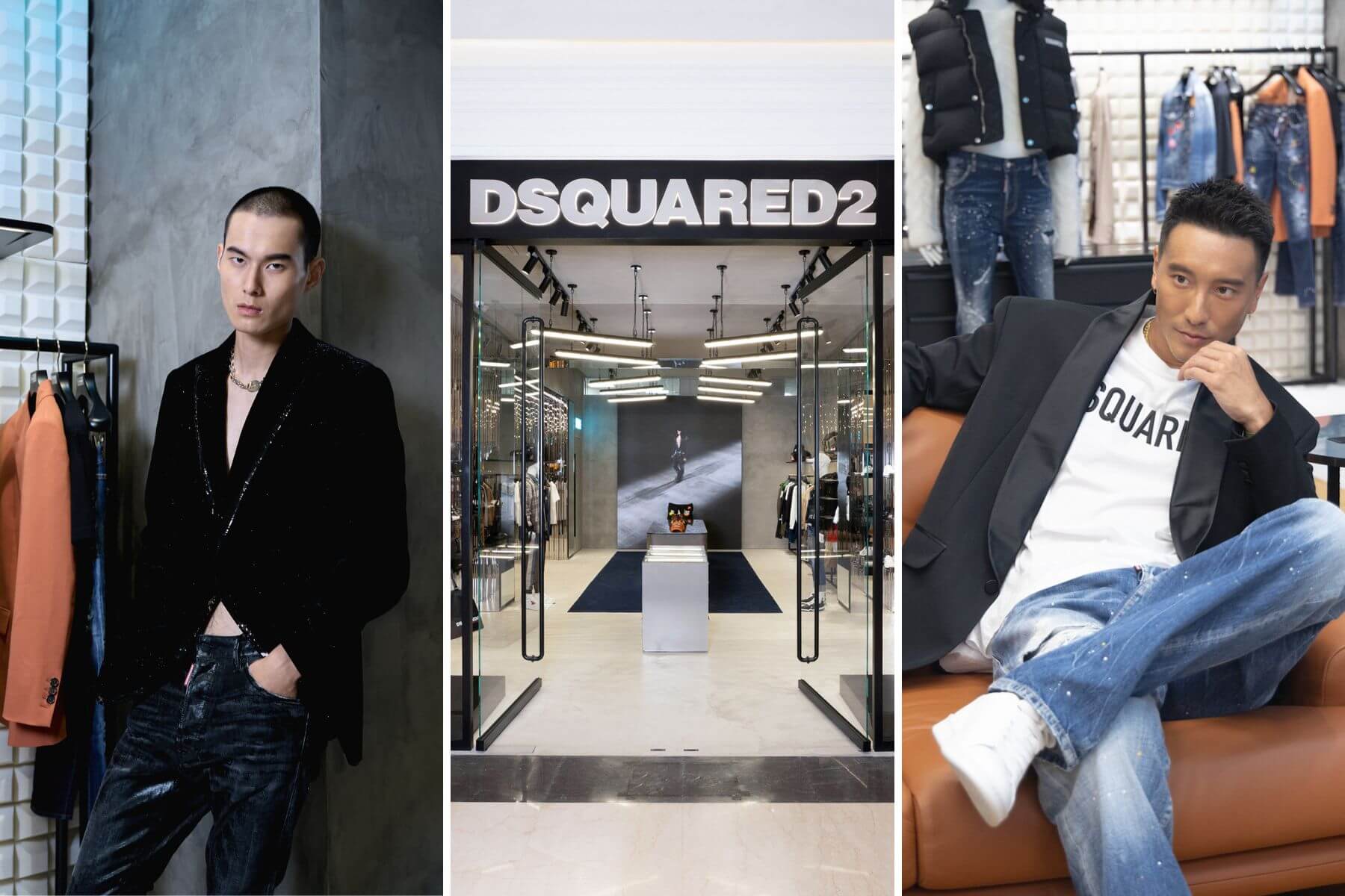 被瑪丹娜穿紅的精品牛仔褲，Dsquared2全台首間旗艦店落腳微風南山