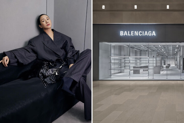 金馬滿貫<mark>影后</mark>林嘉欣出席Balenciaga全新101專賣店